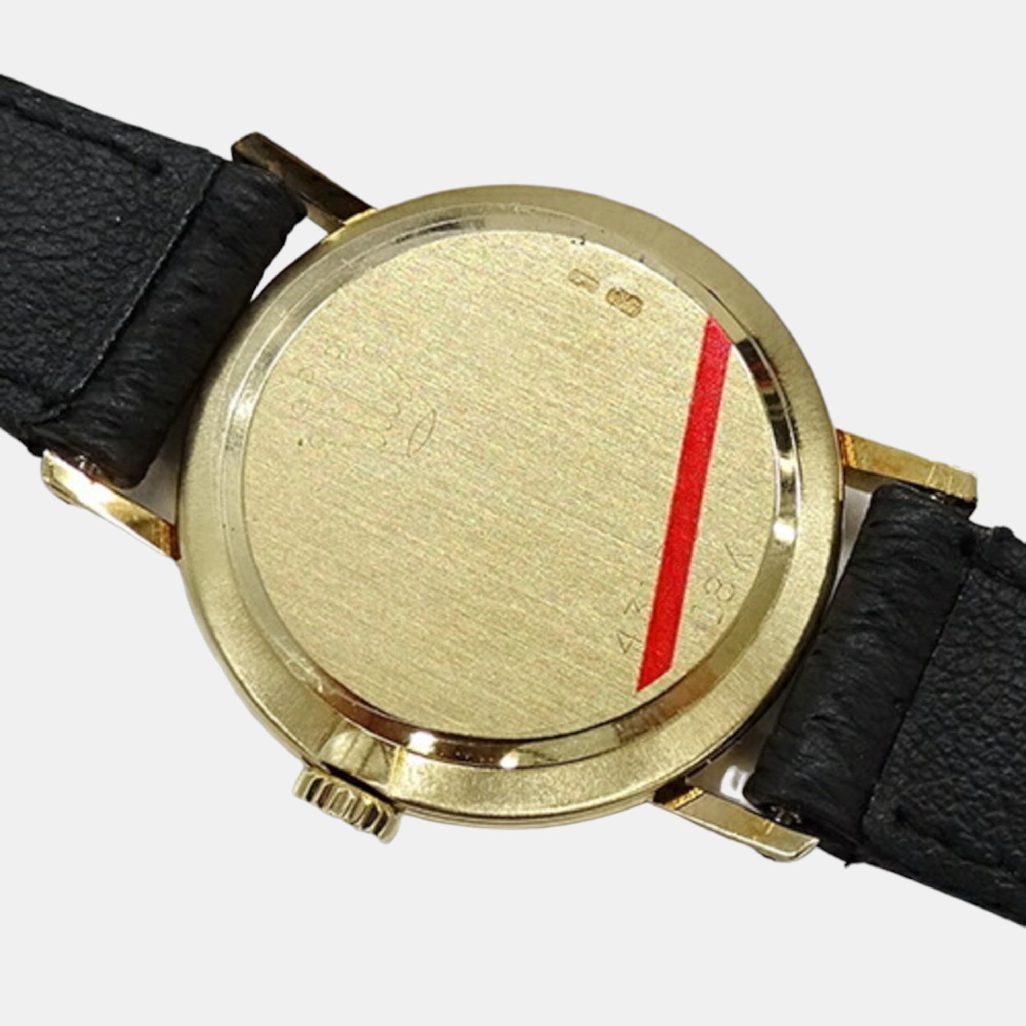 Rolex Gold 18k Yellow Gold Cellini 4109 Manual Winding Women's Wristwatch 26 Mm
