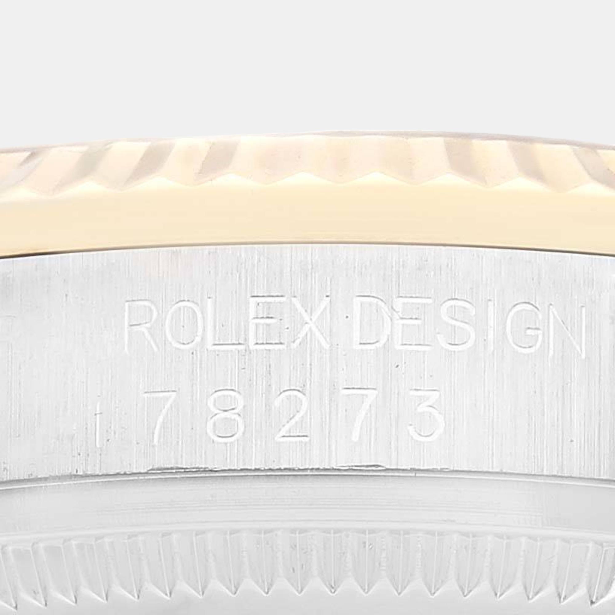 Rolex Datejust Midsize Steel Yellow Gold Ladies Watch 178273