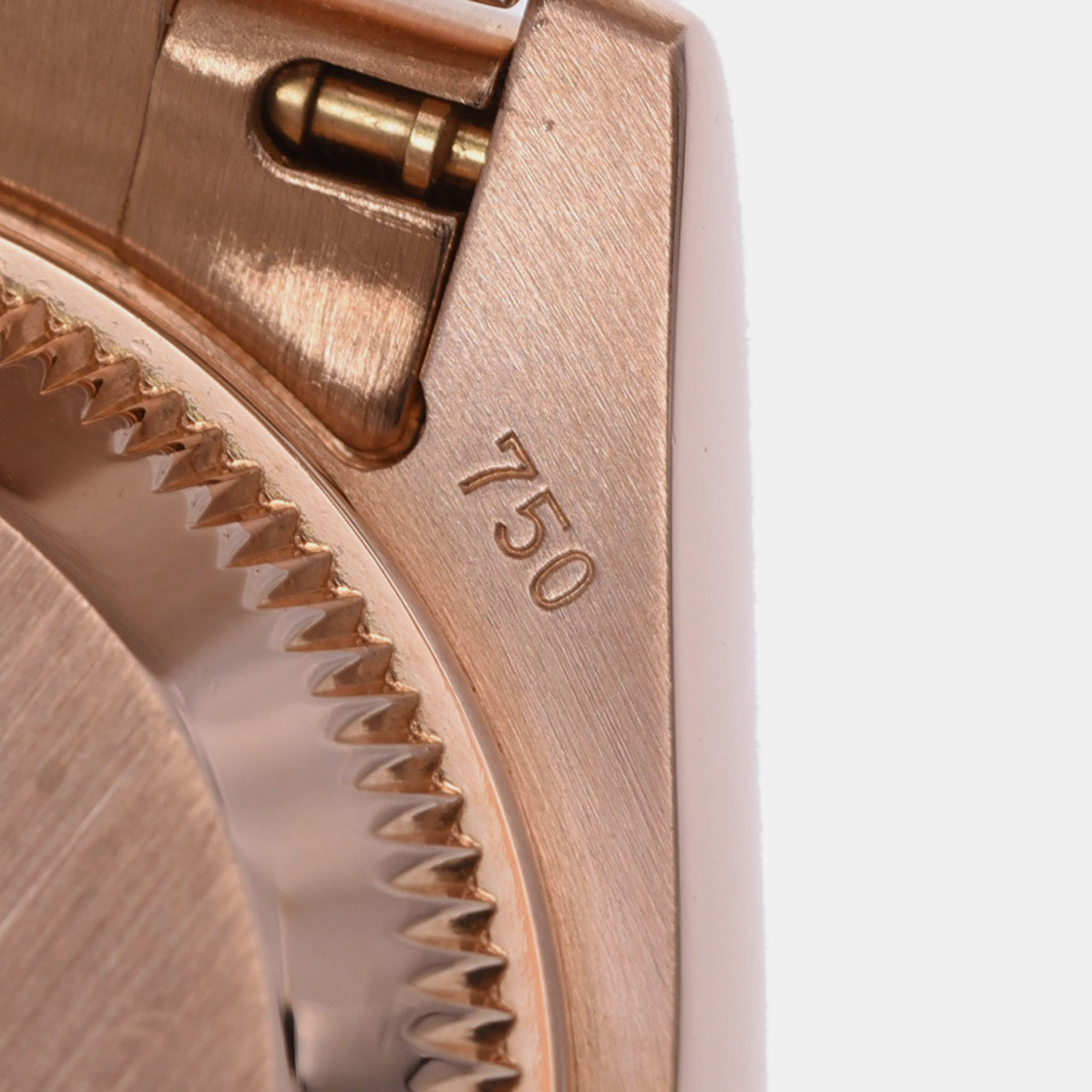 Rolex Pink 18k Rose Gold Datejust 179175 Automatic Women's Wristwatch 25 Mm