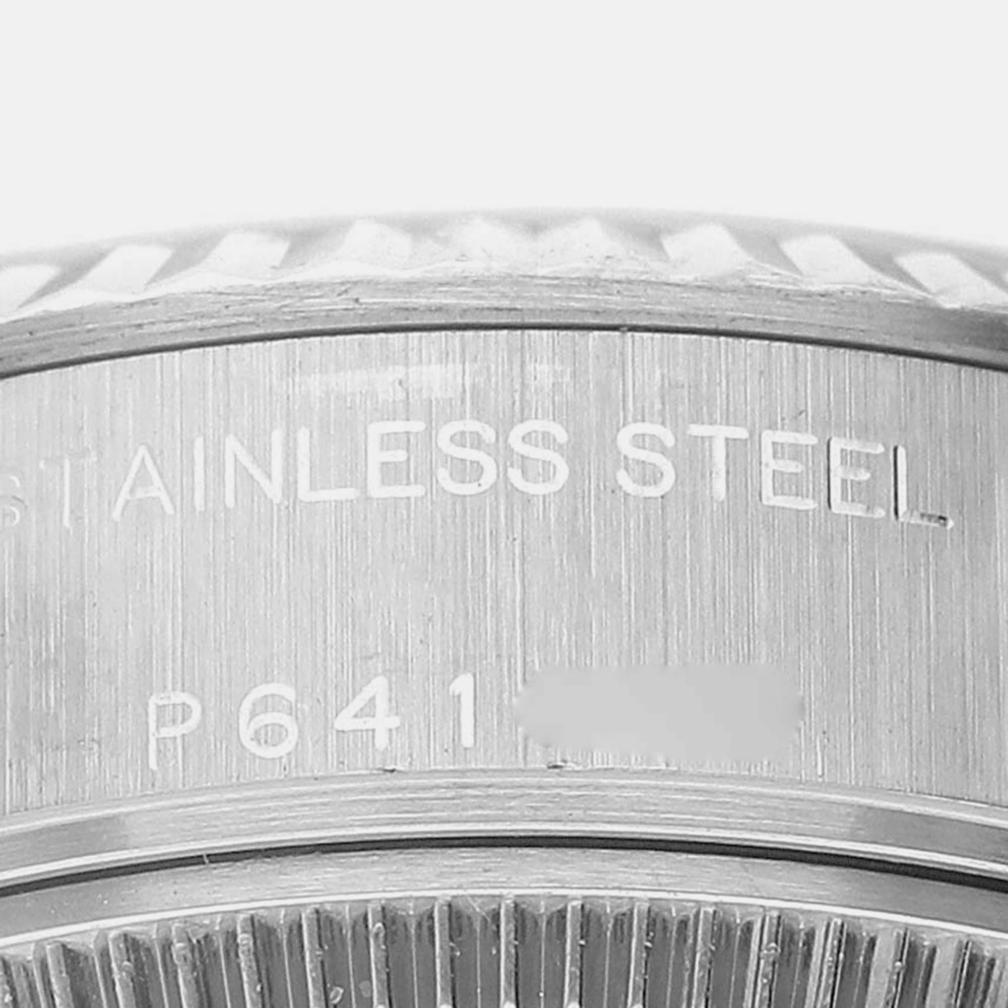 Rolex Datejust Steel White Gold Diamond Dial Ladies Watch 79174 26 Mm