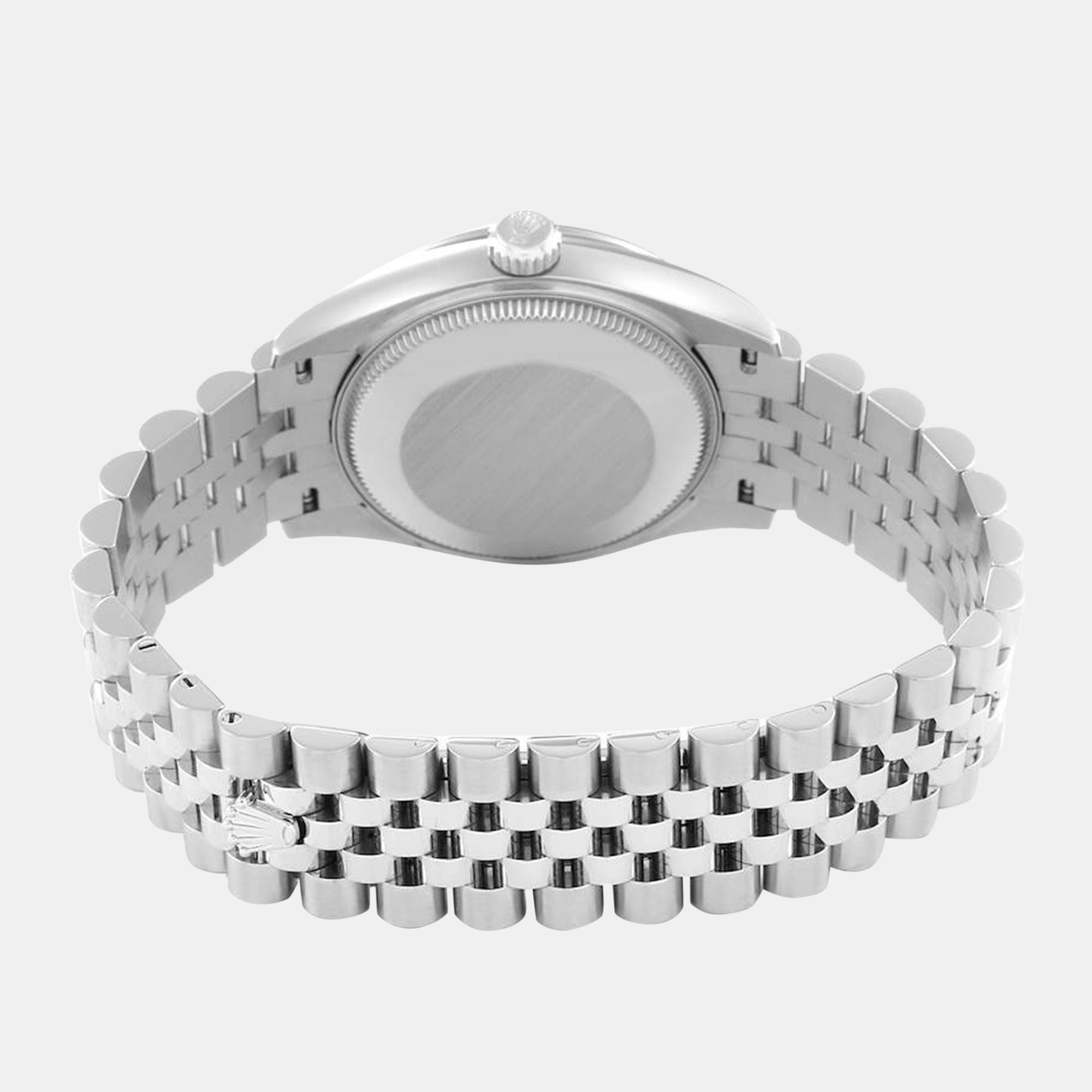 Rolex Datejust Midsize Steel White Gold Diamond Ladies Watch 278274 31 Mm