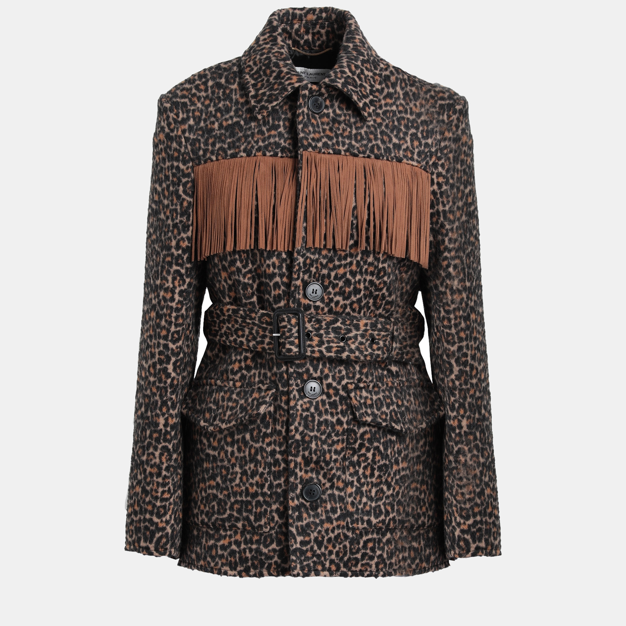 Saint laurent paris saint laurent wool coats 38