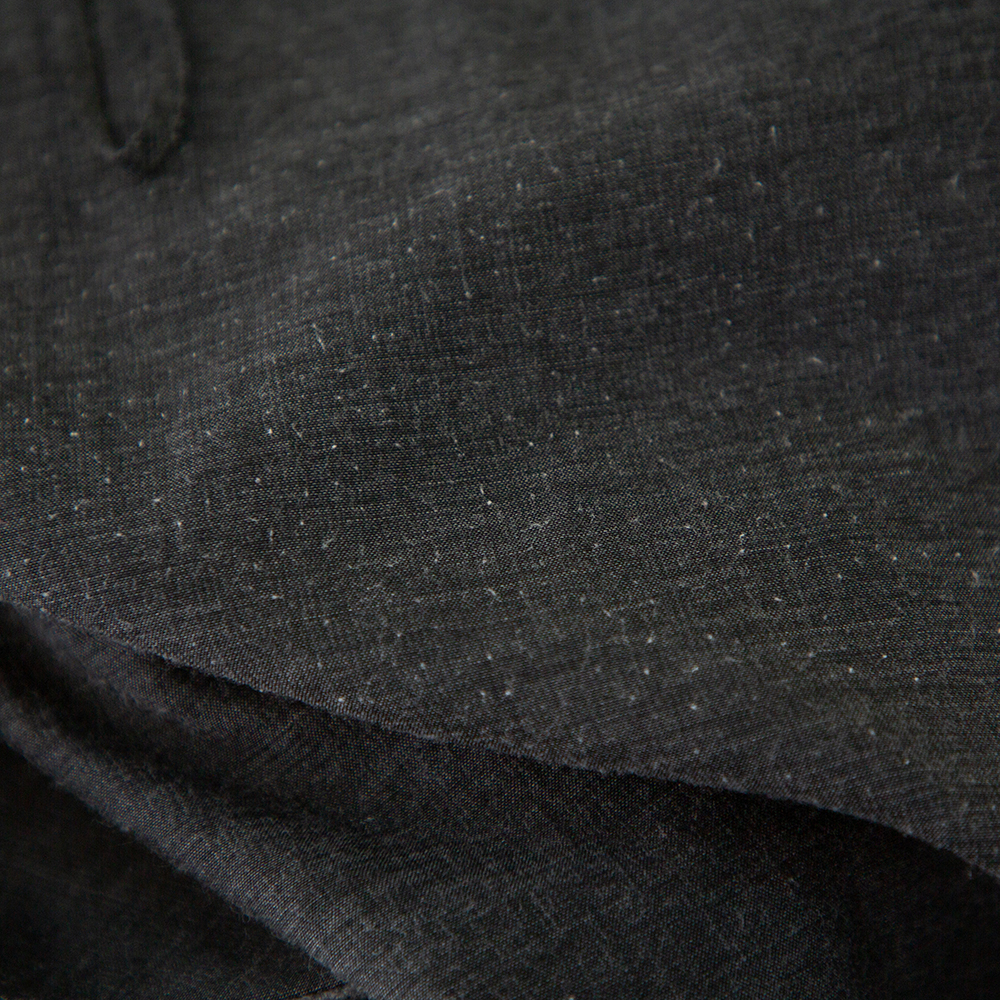 Yves Saint Laurent Vintage Grey Wool & Cashmere Mini Faux Wrap Skirt S