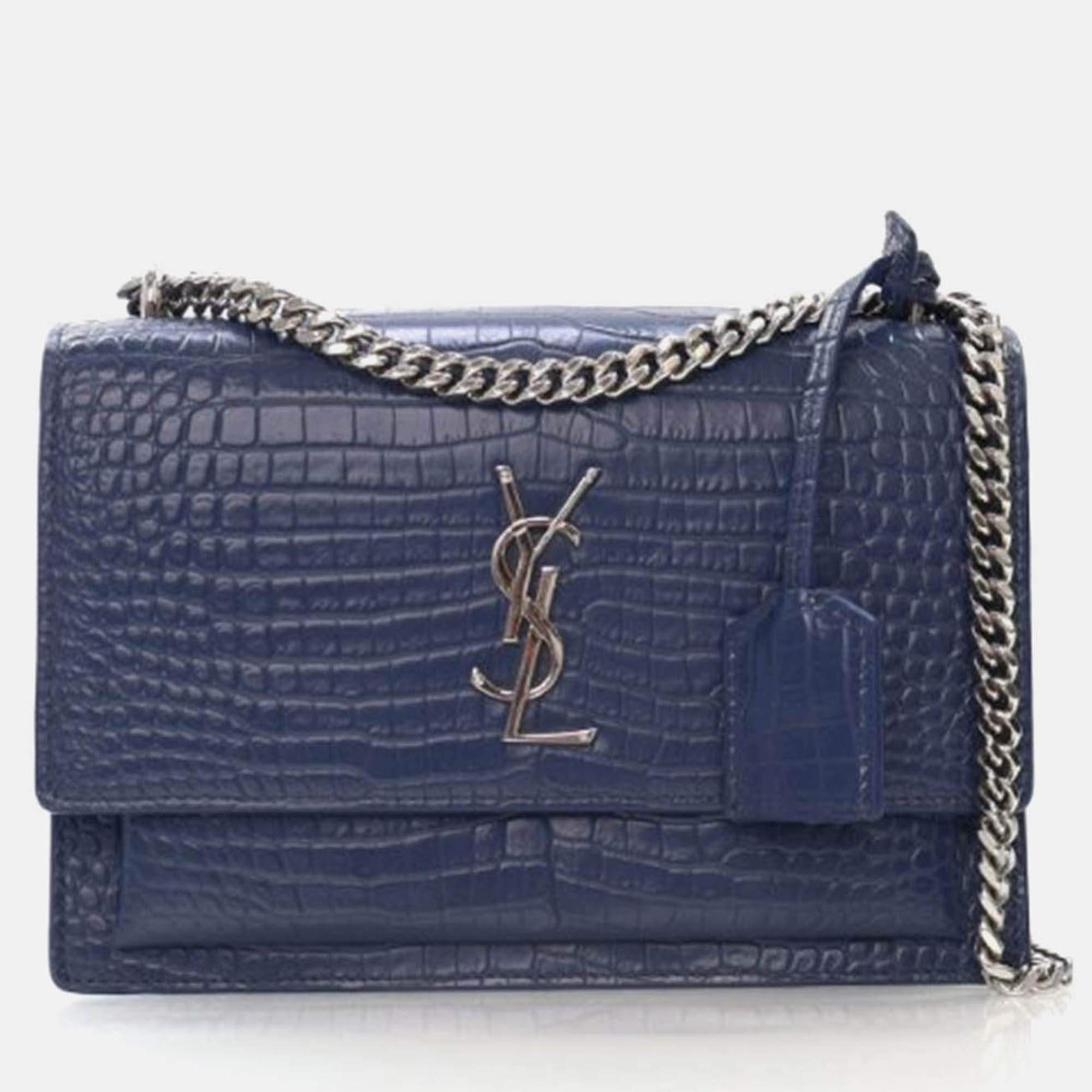 Sunset Medium Calfskin Shoulder Bag - Saint Laurent Paris - Modalova