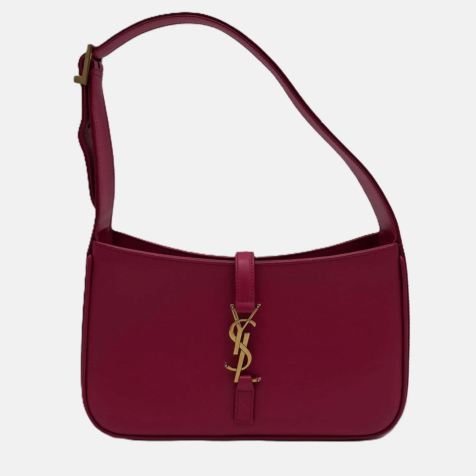 Saint Laurent Le 5à 7 Hobo Pink Shoulder Bag - Saint Laurent Paris - Modalova