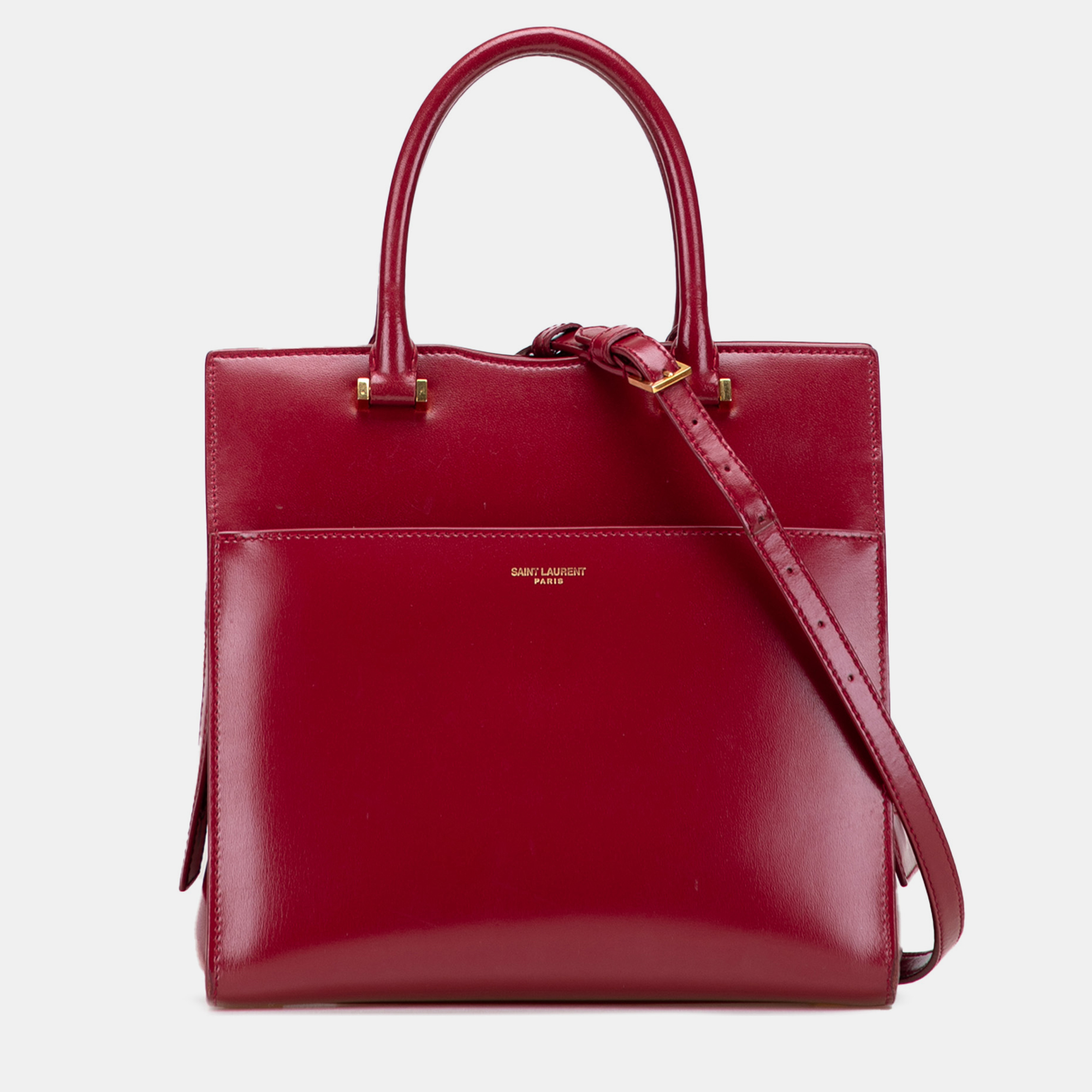 Saint Laurent Paris Red Small Leather Uptown Satchel
Saint Laurent Paris Red Small Leather Uptown Satchel