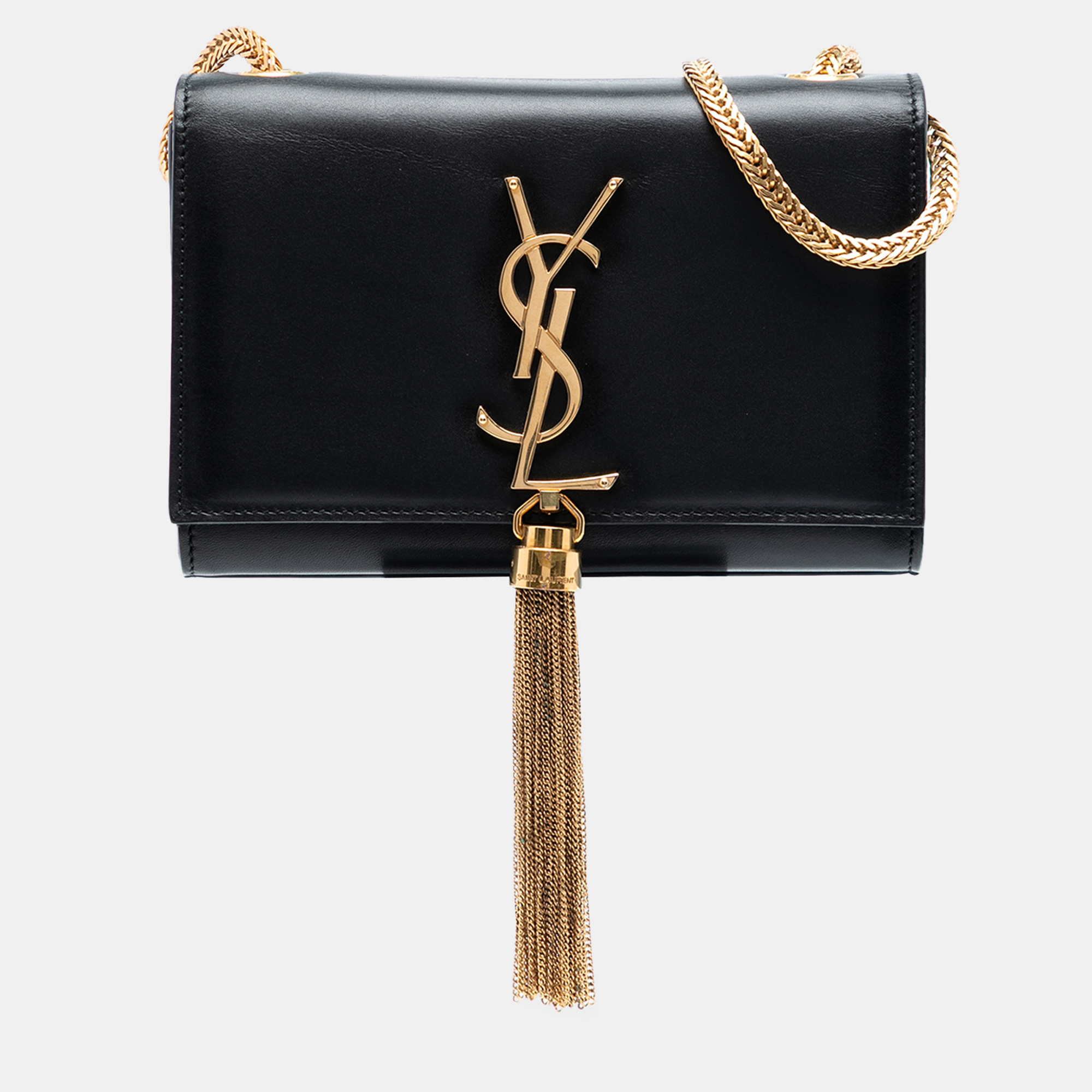 Saint Laurent Paris Black Small Leather Monogram Kate Tassel Crossbody
Saint Laurent Paris Black Small Leather Monogram Kate Tassel Crossbody