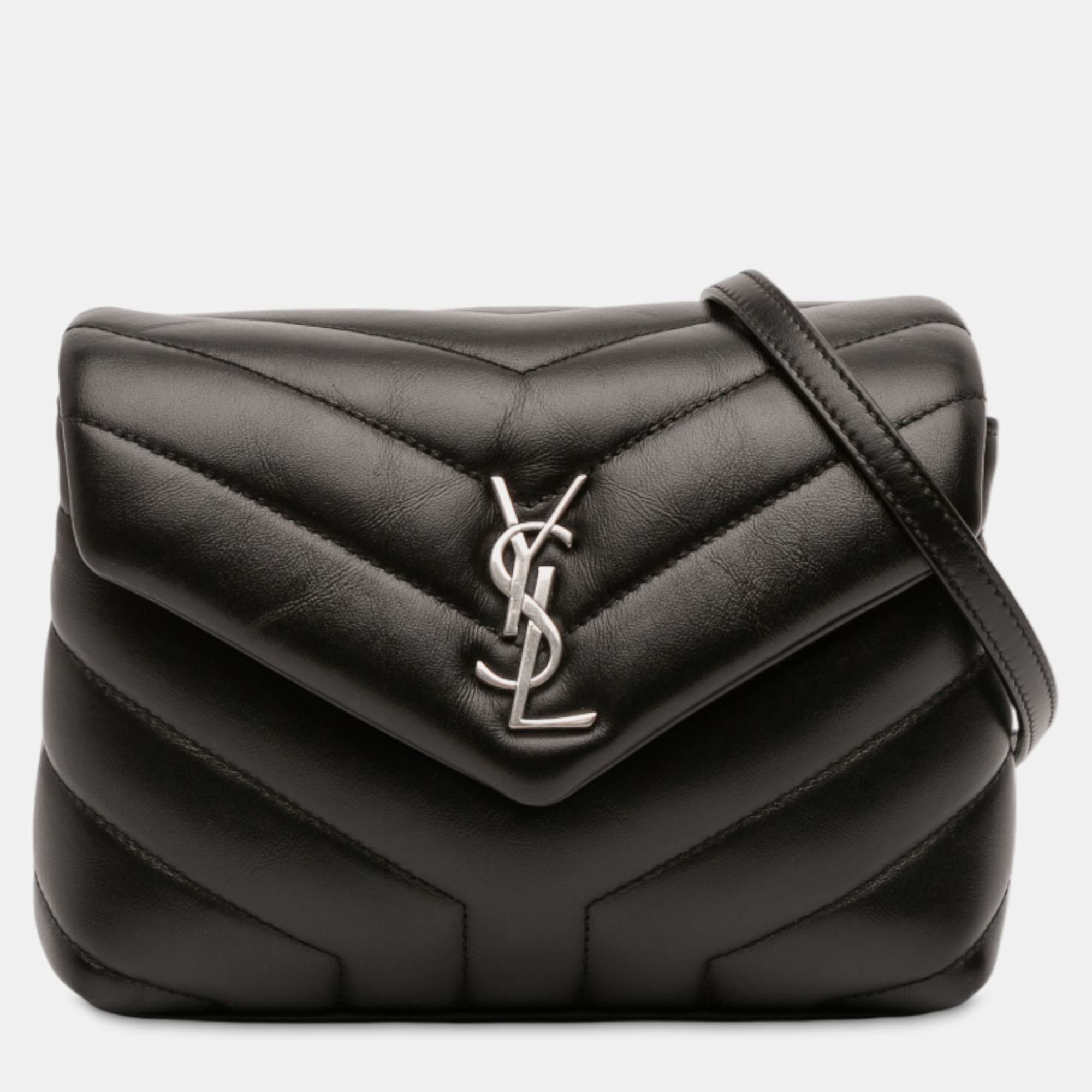 Saint Laurent Paris Black Toy Leather Monogram LouLou Crossbody
Saint Laurent Paris Black Toy Leather Monogram LouLou Crossbody