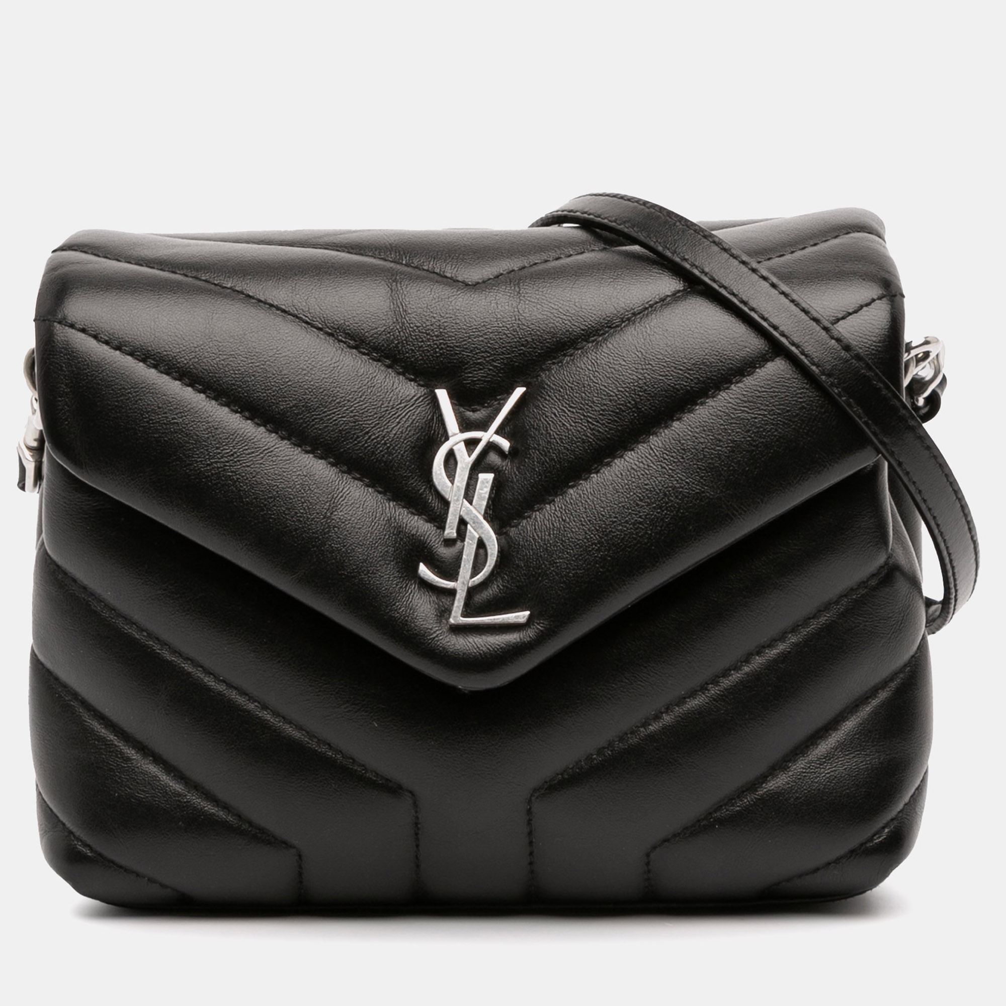 Saint Laurent Paris Black Toy Leather Monogram LouLou Crossbody
Saint Laurent Paris Black Toy Leather Monogram LouLou Crossbody