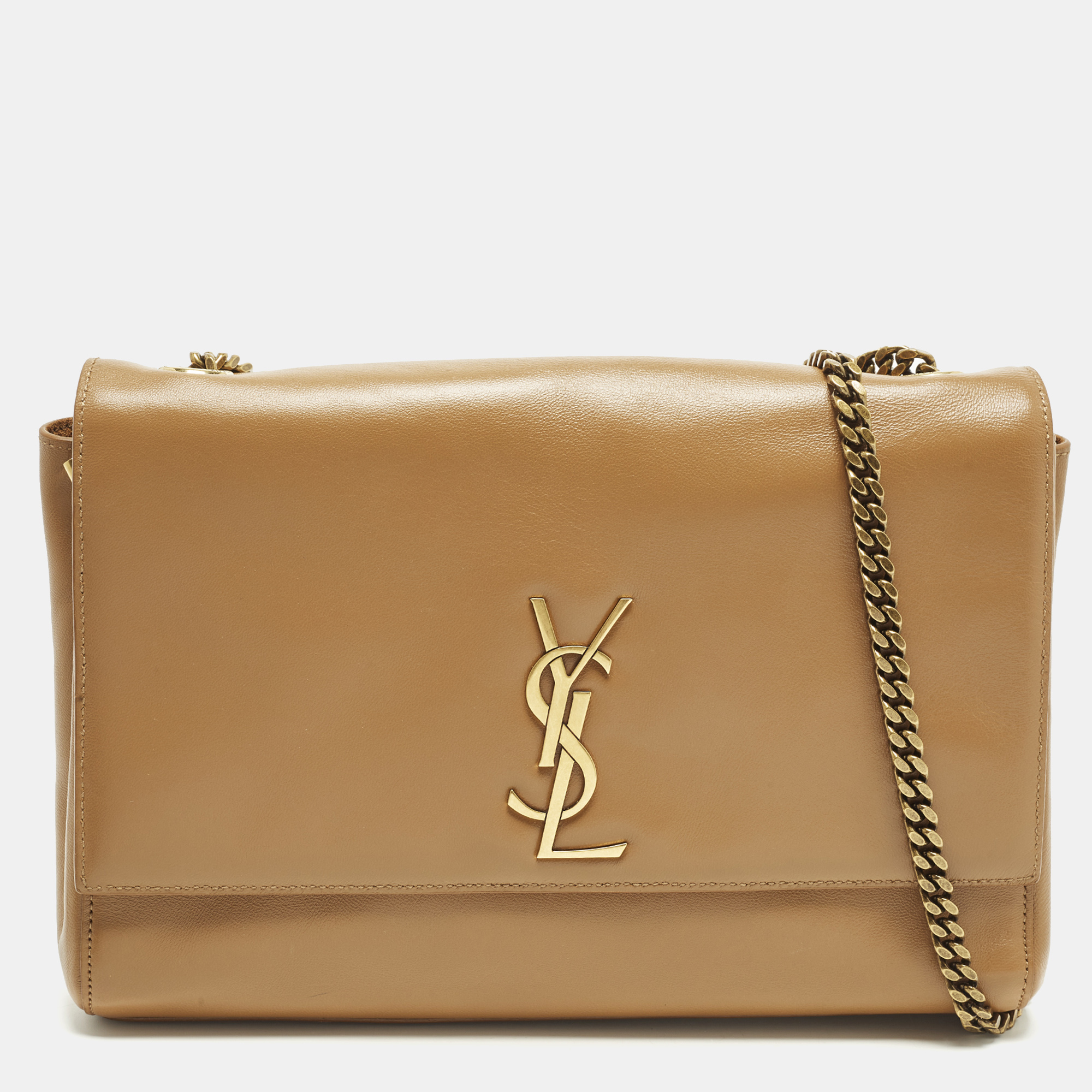 Saint Laurent Kate Reversible Brown Leather Shoulder Bag
Saint Laurent Kate Reversible Brown Leather Shoulder Bag