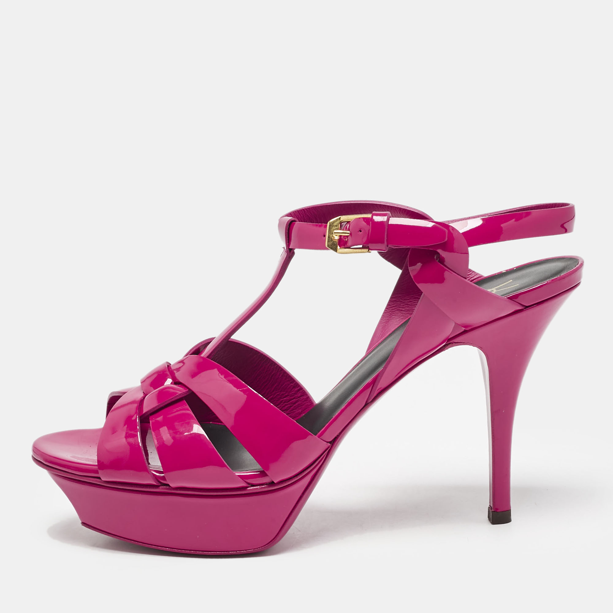 Saint Laurent Purple Patent Leather Tribute Ankle Strap Sandals Size
Saint Laurent Purple Patent Leather Tribute Ankle Strap Sandals Size