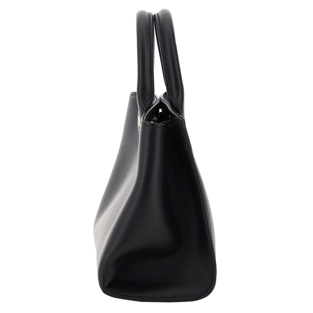 

Salvatore Ferragamo Black Leather Studio Mini Bag