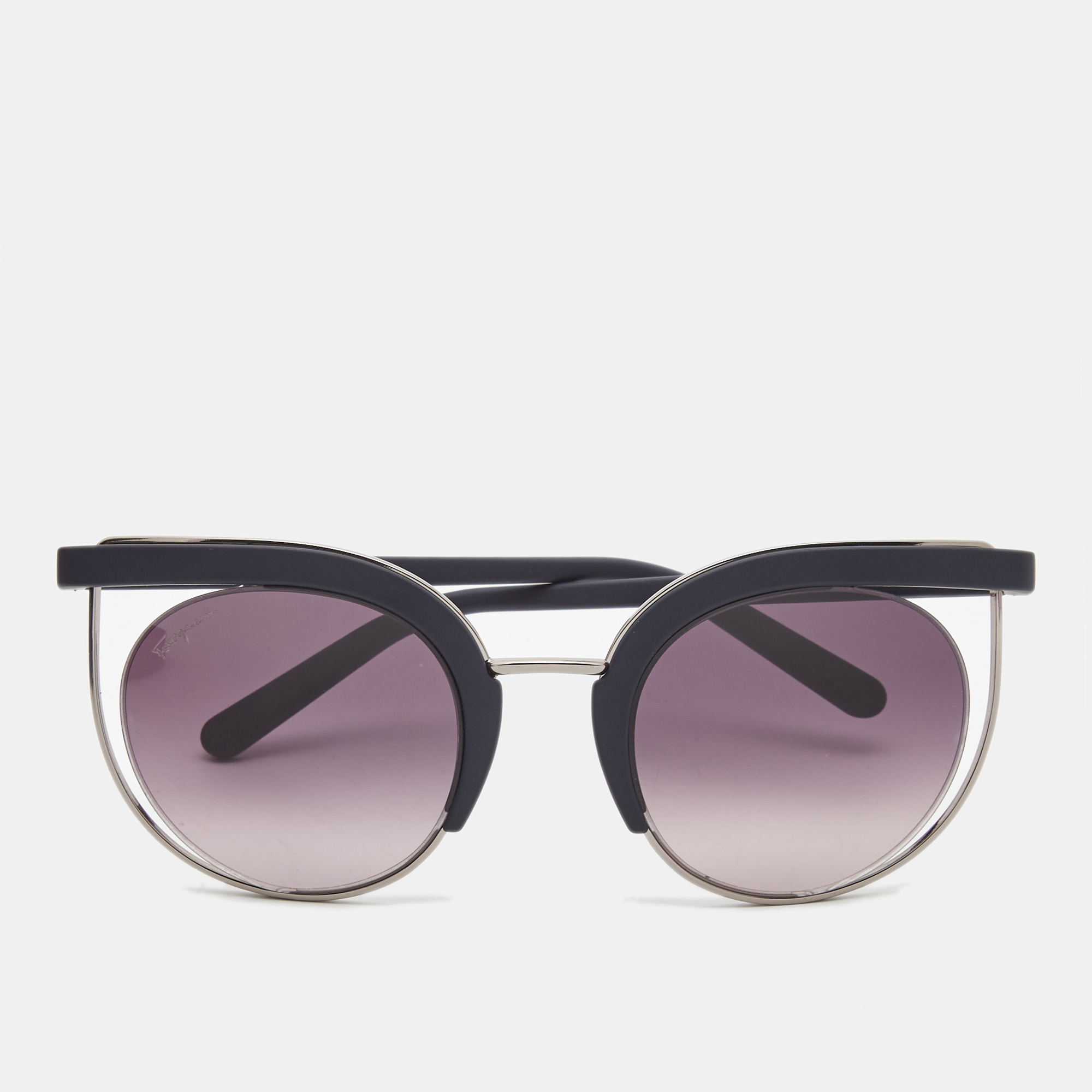 Salvatore ferragamo plum gradient sf909s cat eye sunglasses