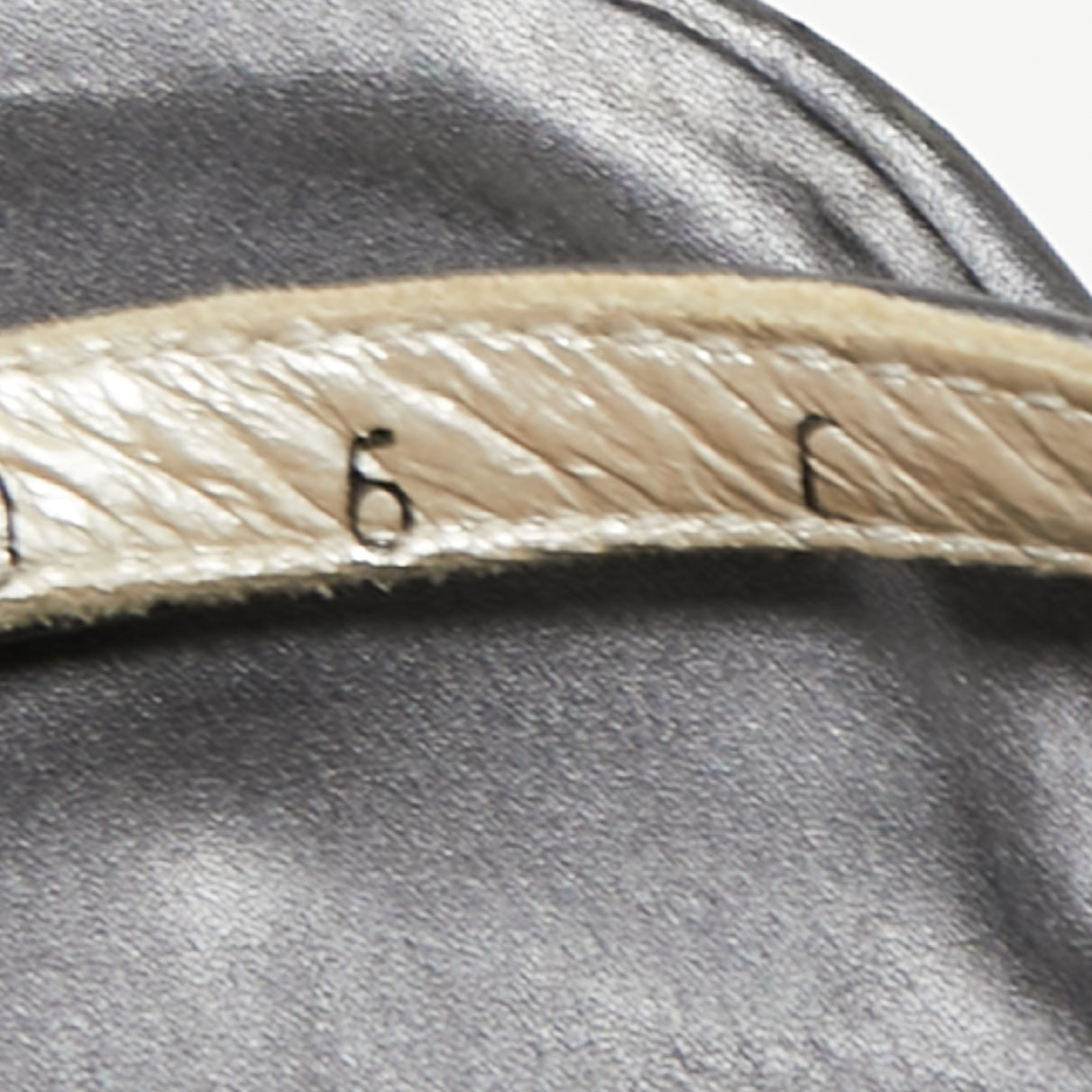 Salvatore Ferragamo Grey Leather Strappy Wedge Sandals Size 36.5