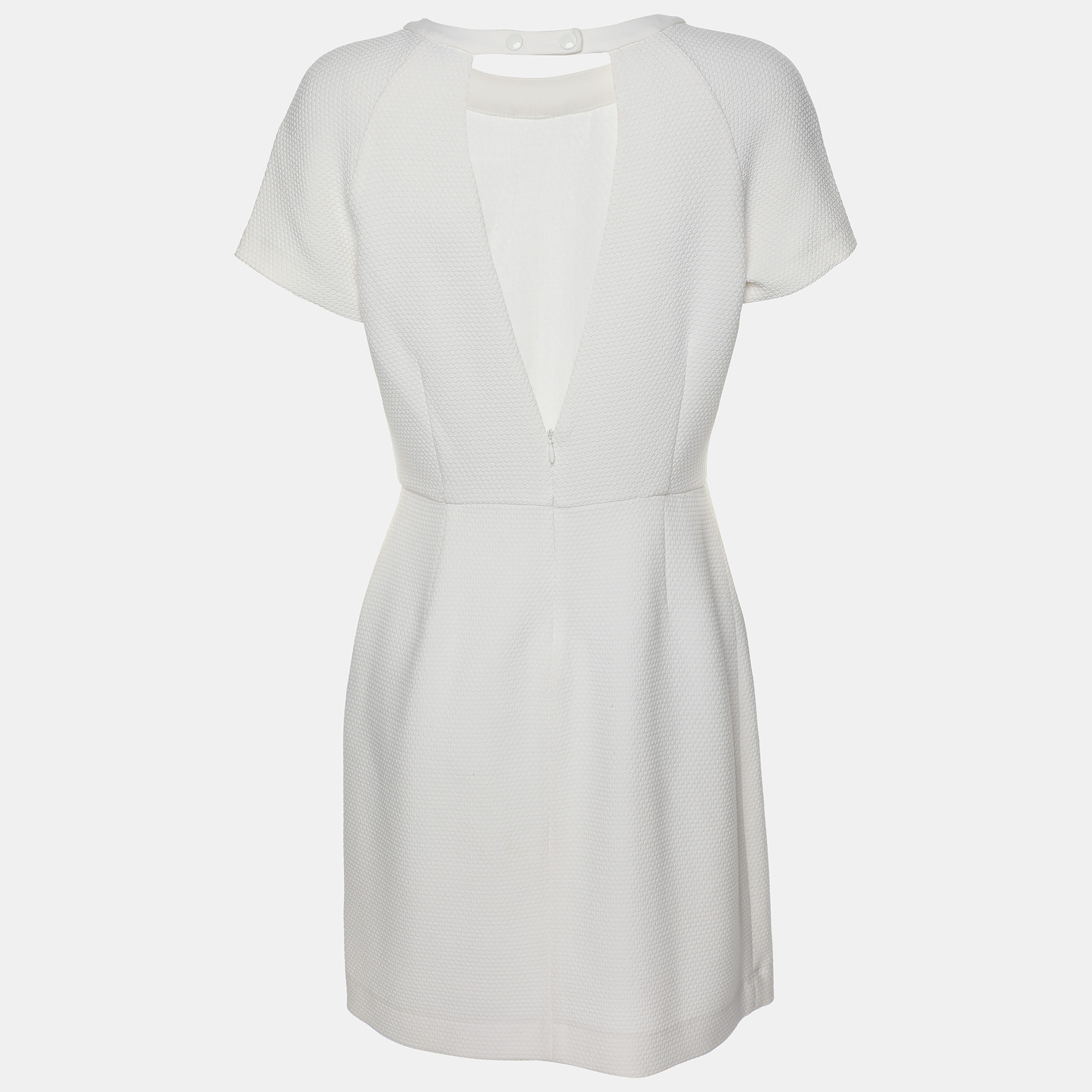 Sandro White Mini Dress S