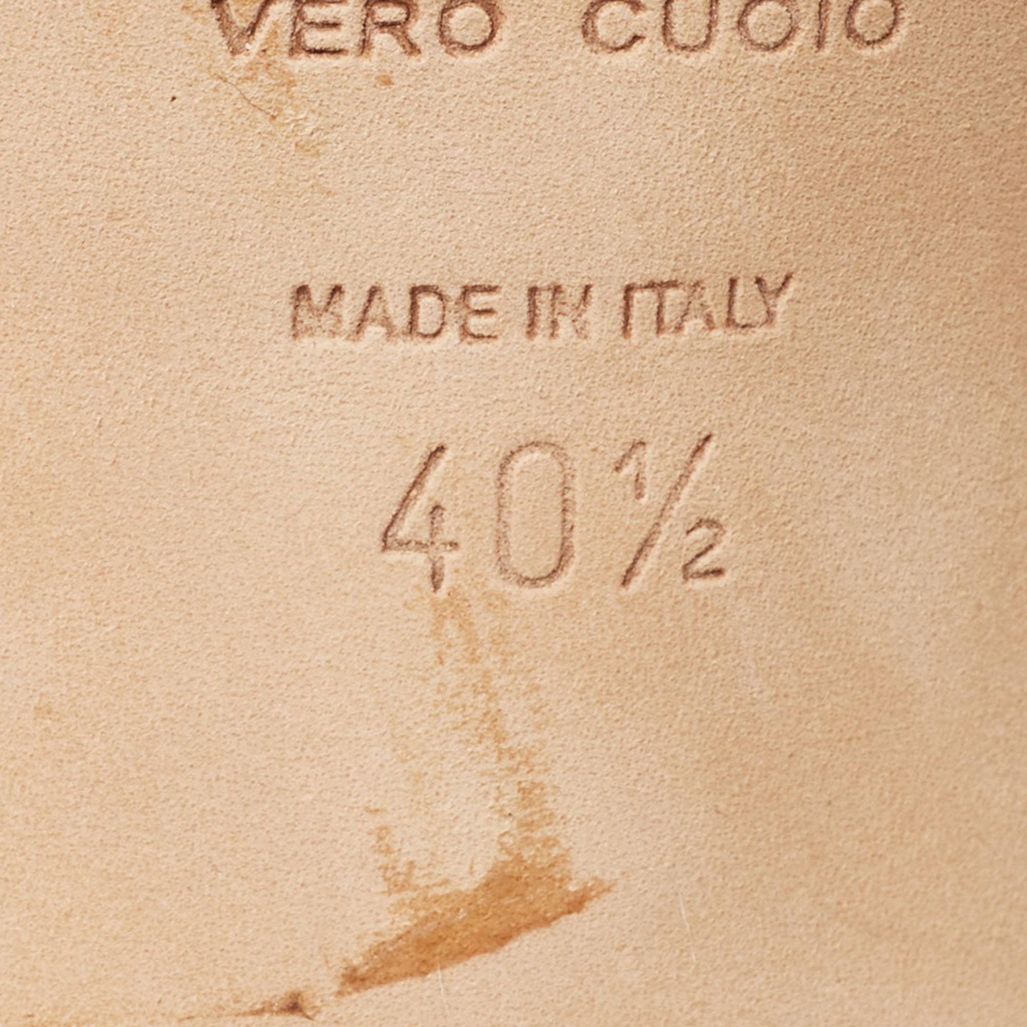 Sergio Rossi Multicolor Leather Strappy Sandals Size 40.5