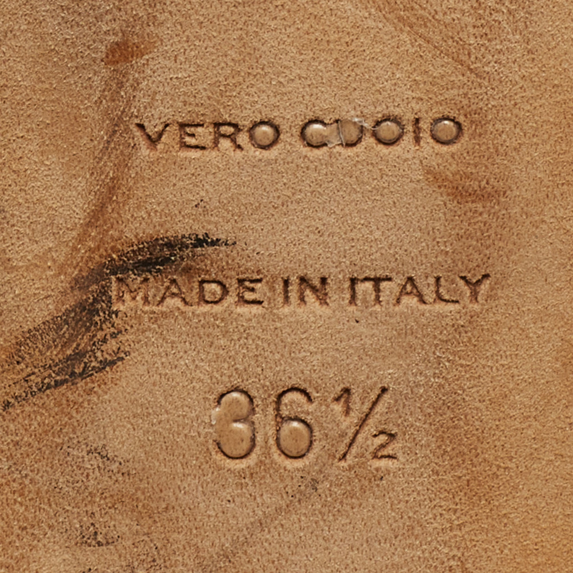 Sergio Rossi White Leather Logo Heel Pumps Size 36.5