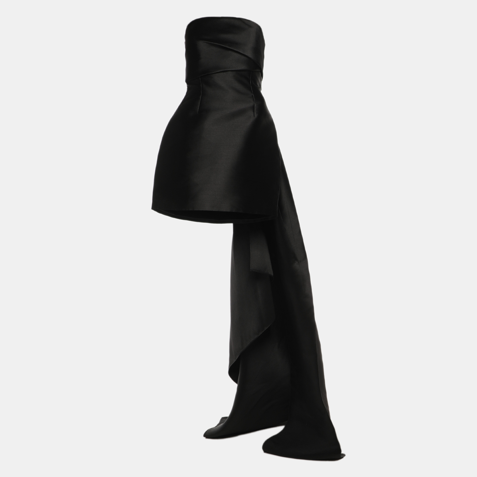 Solace London Black Satin Meyer Midi Dress S 
Solace London Black Satin Meyer Midi Dress S