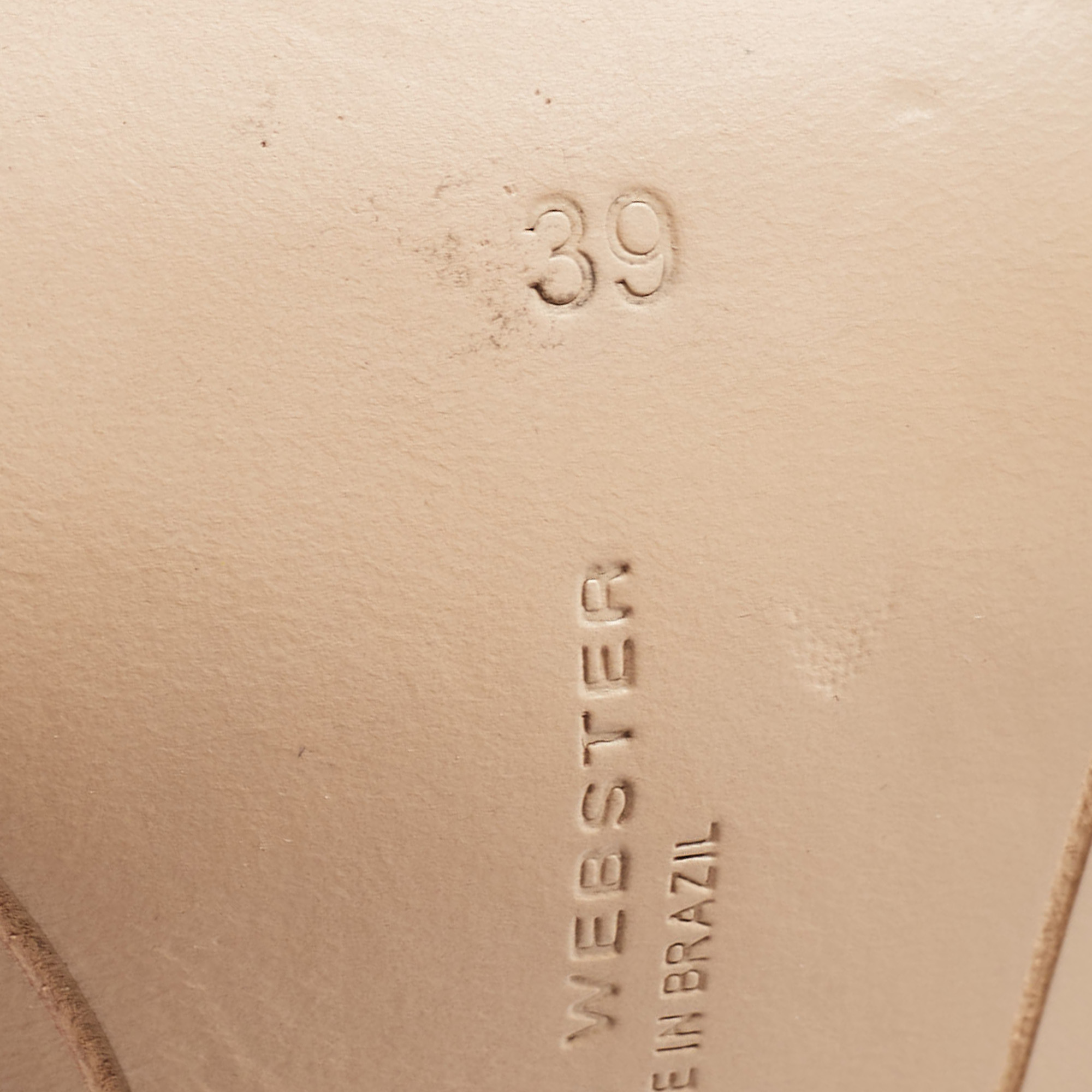 Sophia Webster Silver Leather  Ankle Strap Sandals Size 39