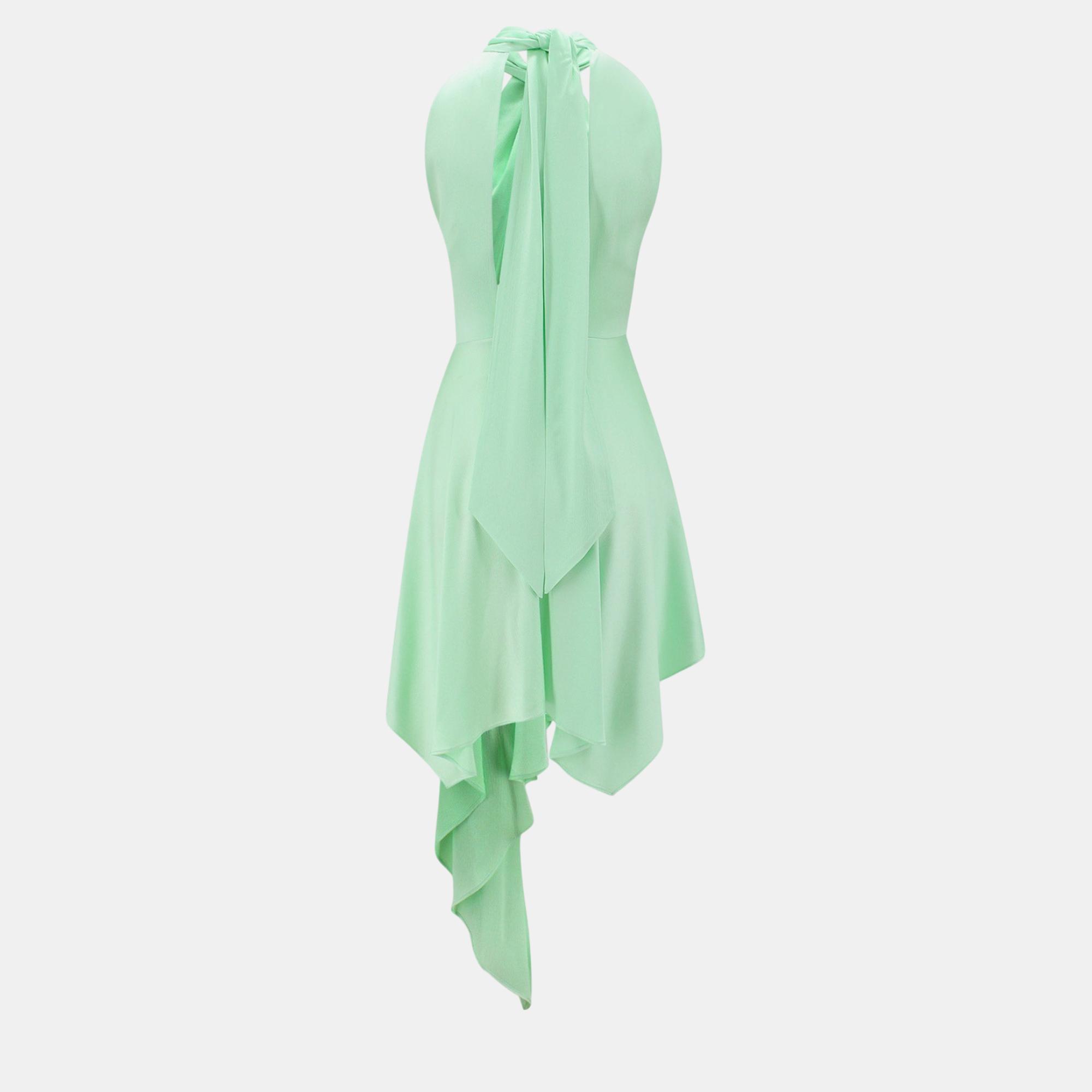 Stella Mccartney Green Viscose Dress M