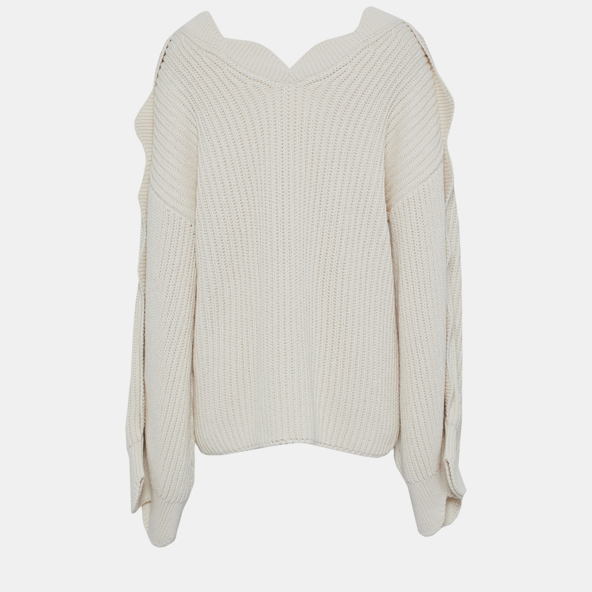 

Stella Mccartney Cotton Sweaters 44, White