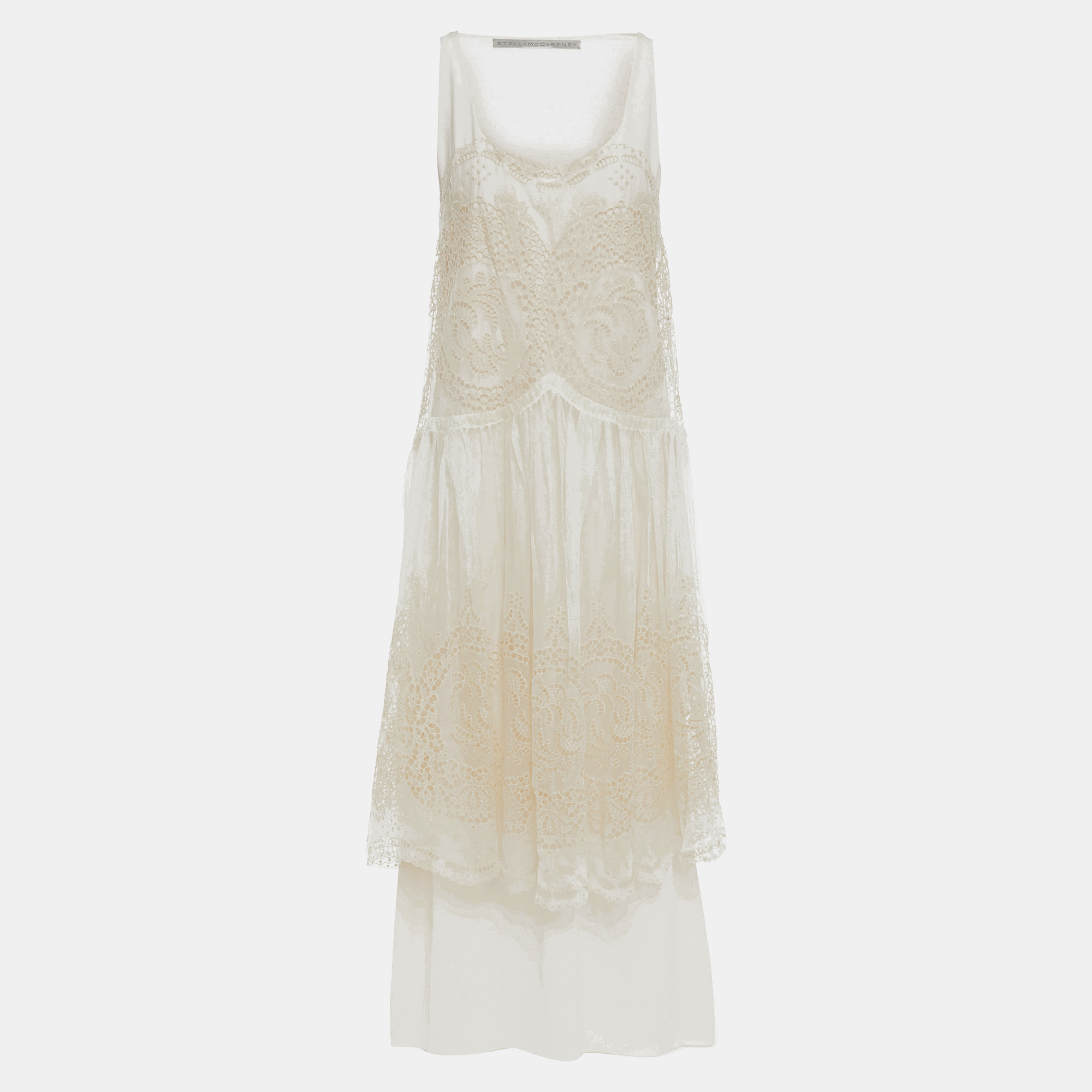 Stella mccartney silk midi dress 38