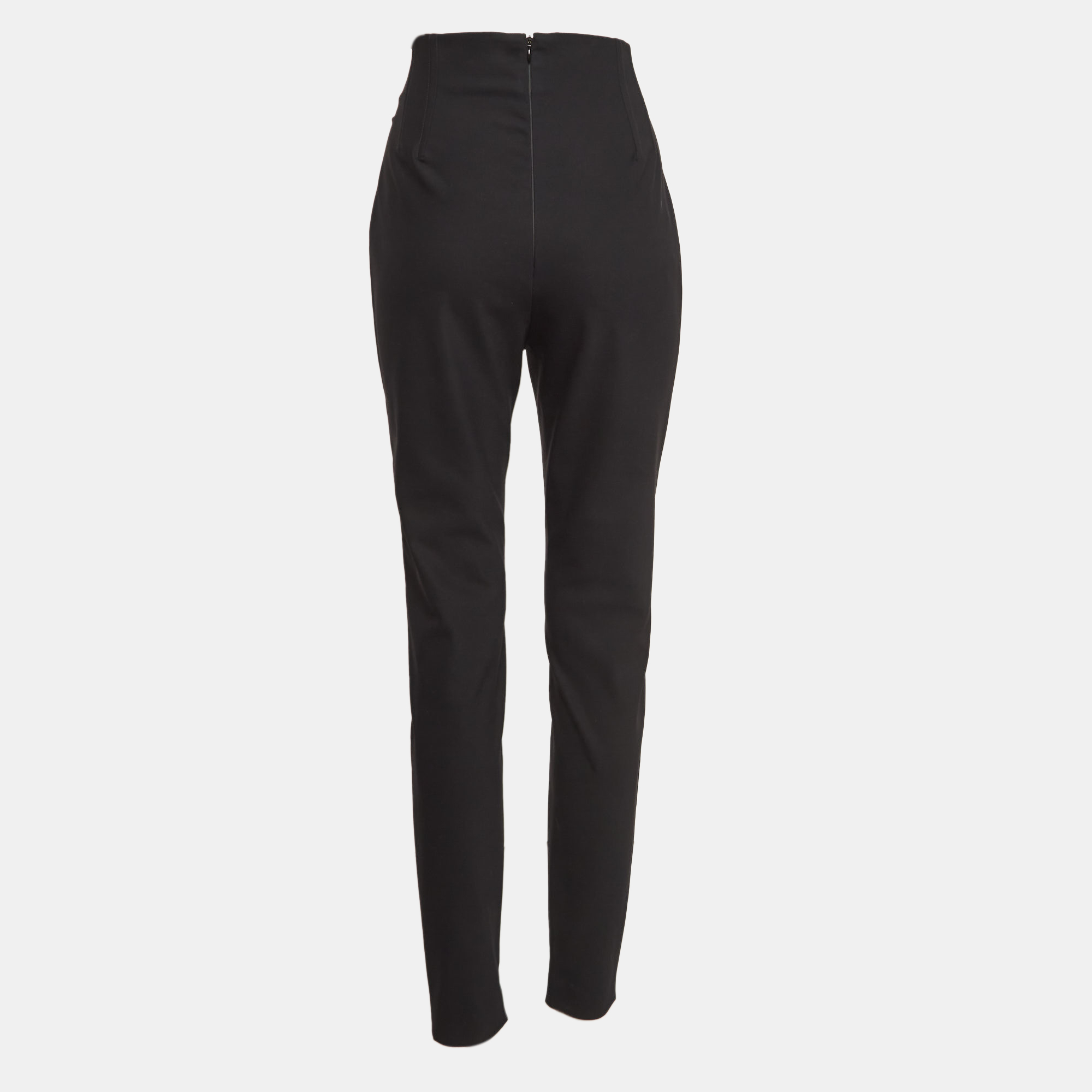 Stella McCartney Black High Waist Trousers M