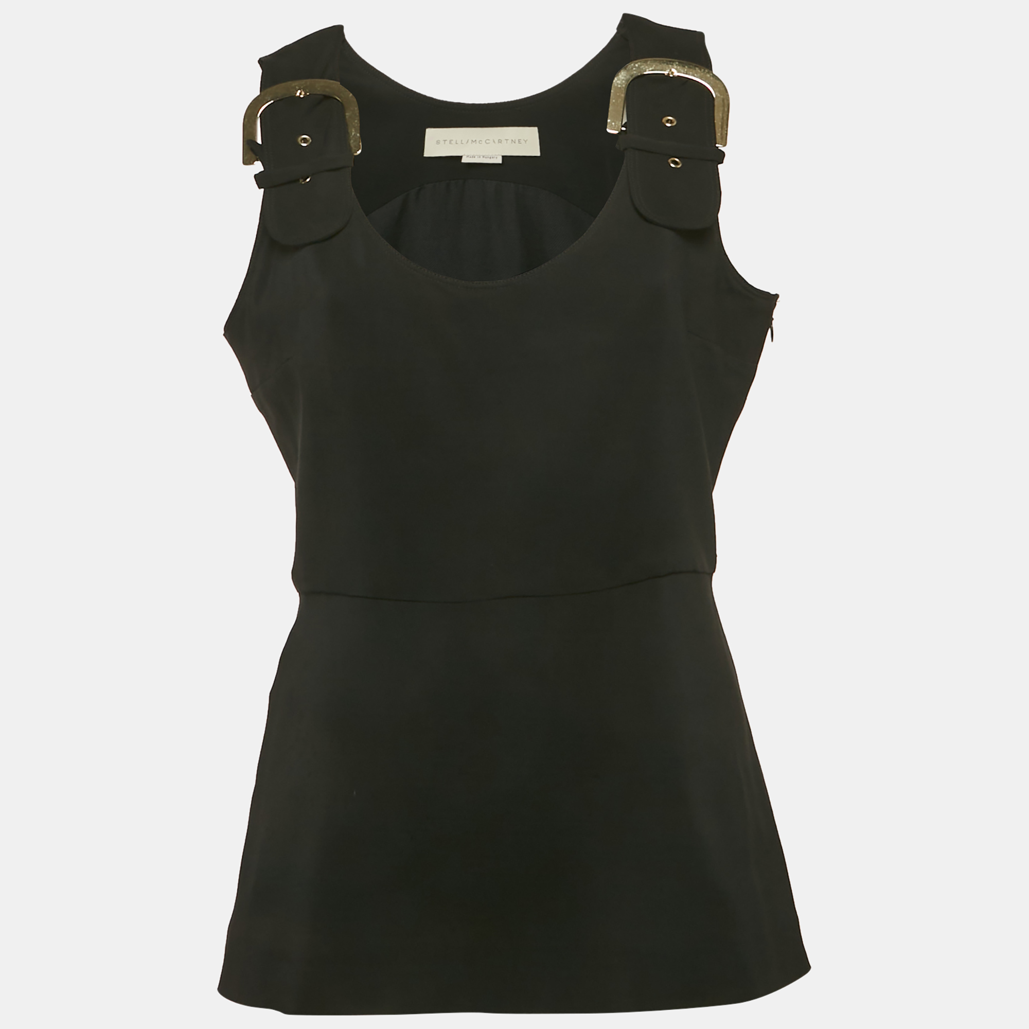 Crepe Buckle Detail Sleeveless Top M - Stella McCartney - Modalova