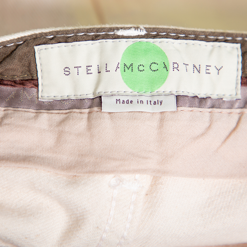 Stella McCartney Ombre Denim Zip Detail Jeans M