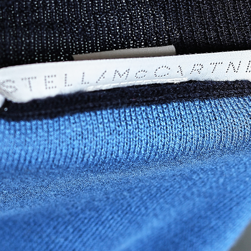 Stella McCartney Multicolor Wool & Cotton Oversized Sweater M