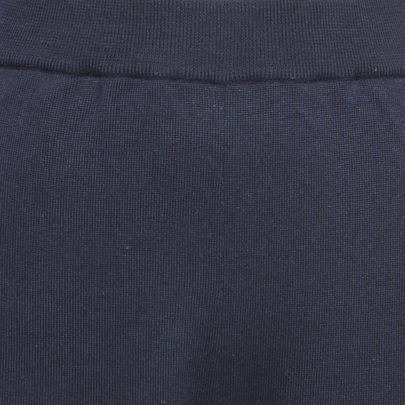 Stella McCartney Navy Blue/Grey Wool Knit Jogger Pants S