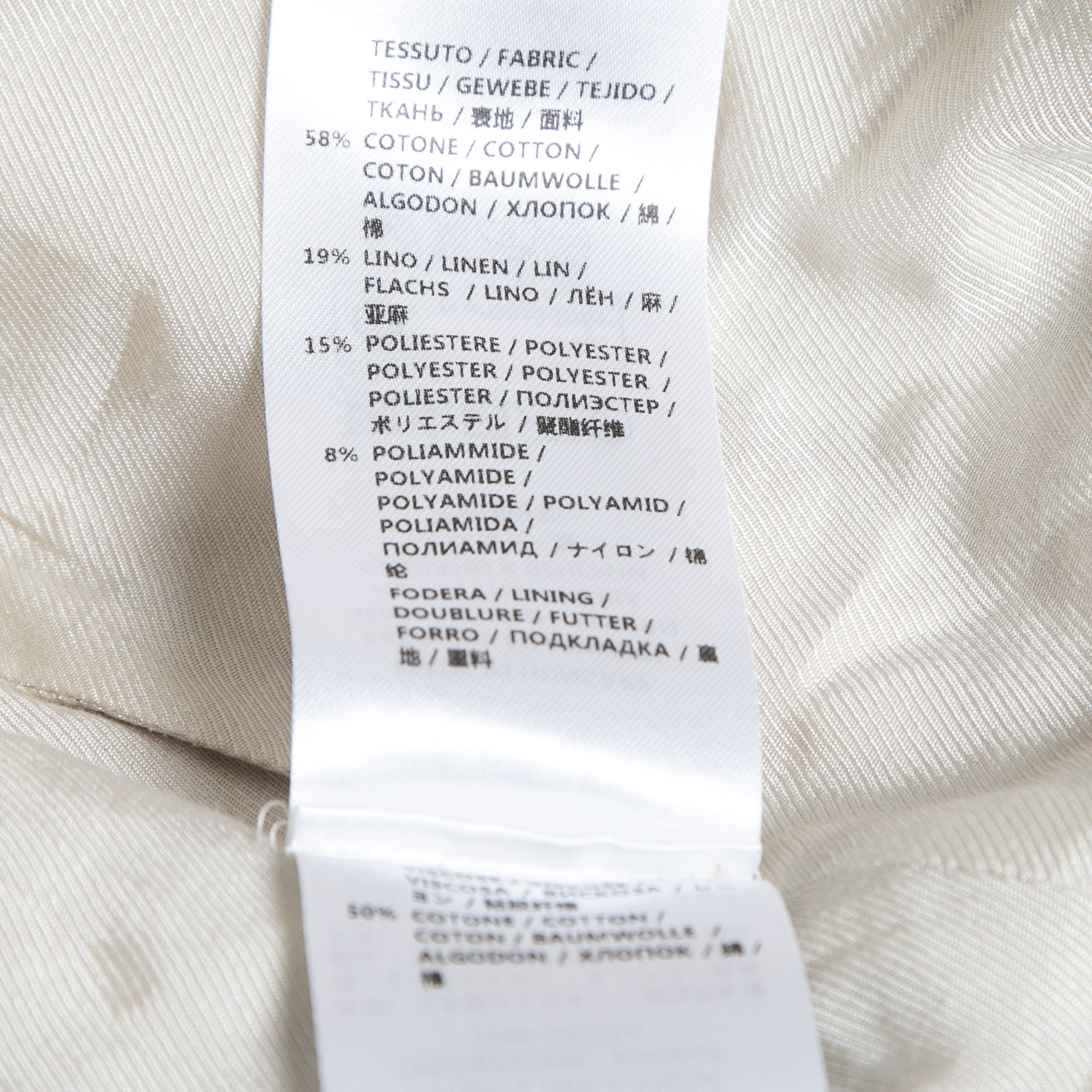 Stella McCartney Gold/White Paisley Brocade Mini Wrap Skirt XS