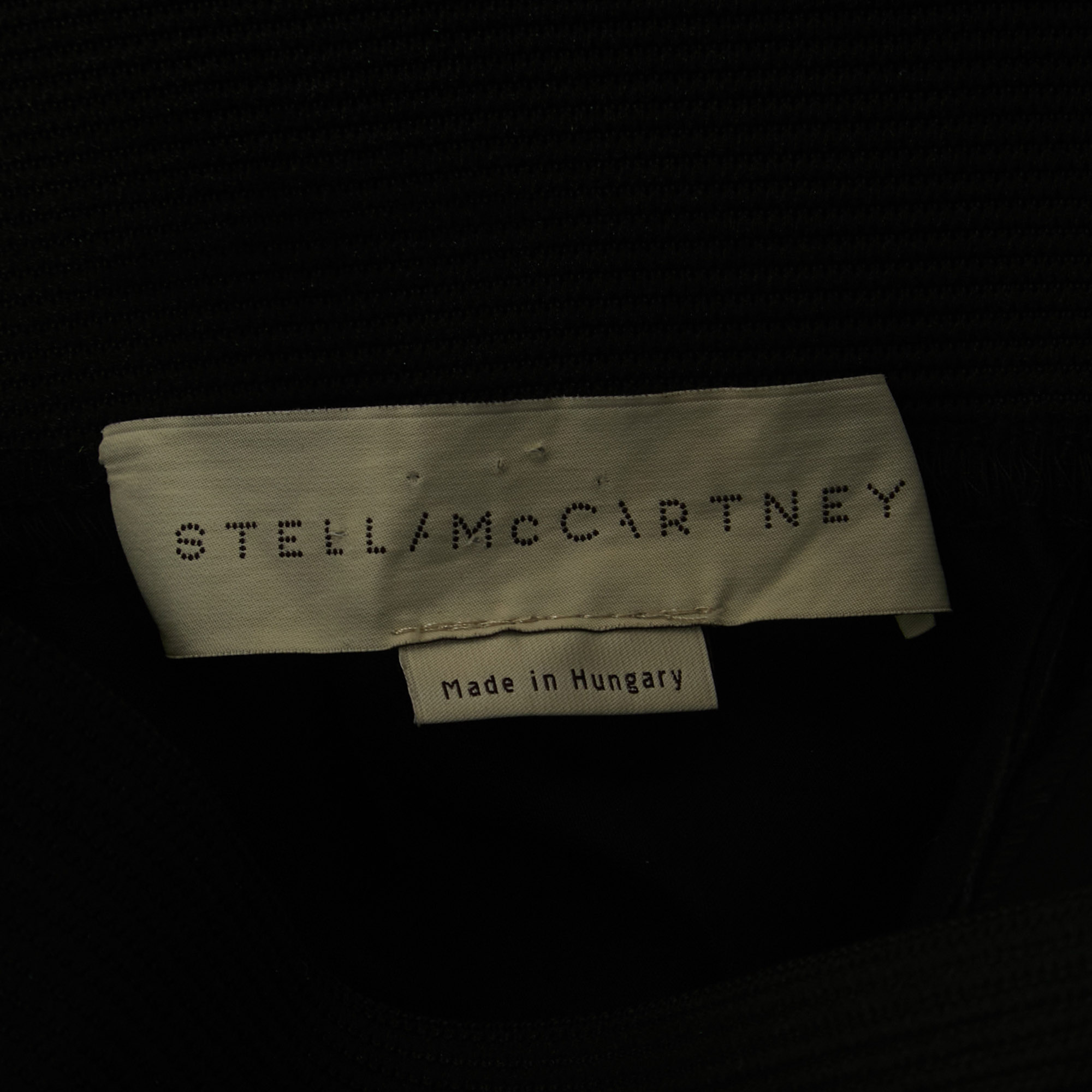 Stella McCartney Black Knit Skinny Pants XXS