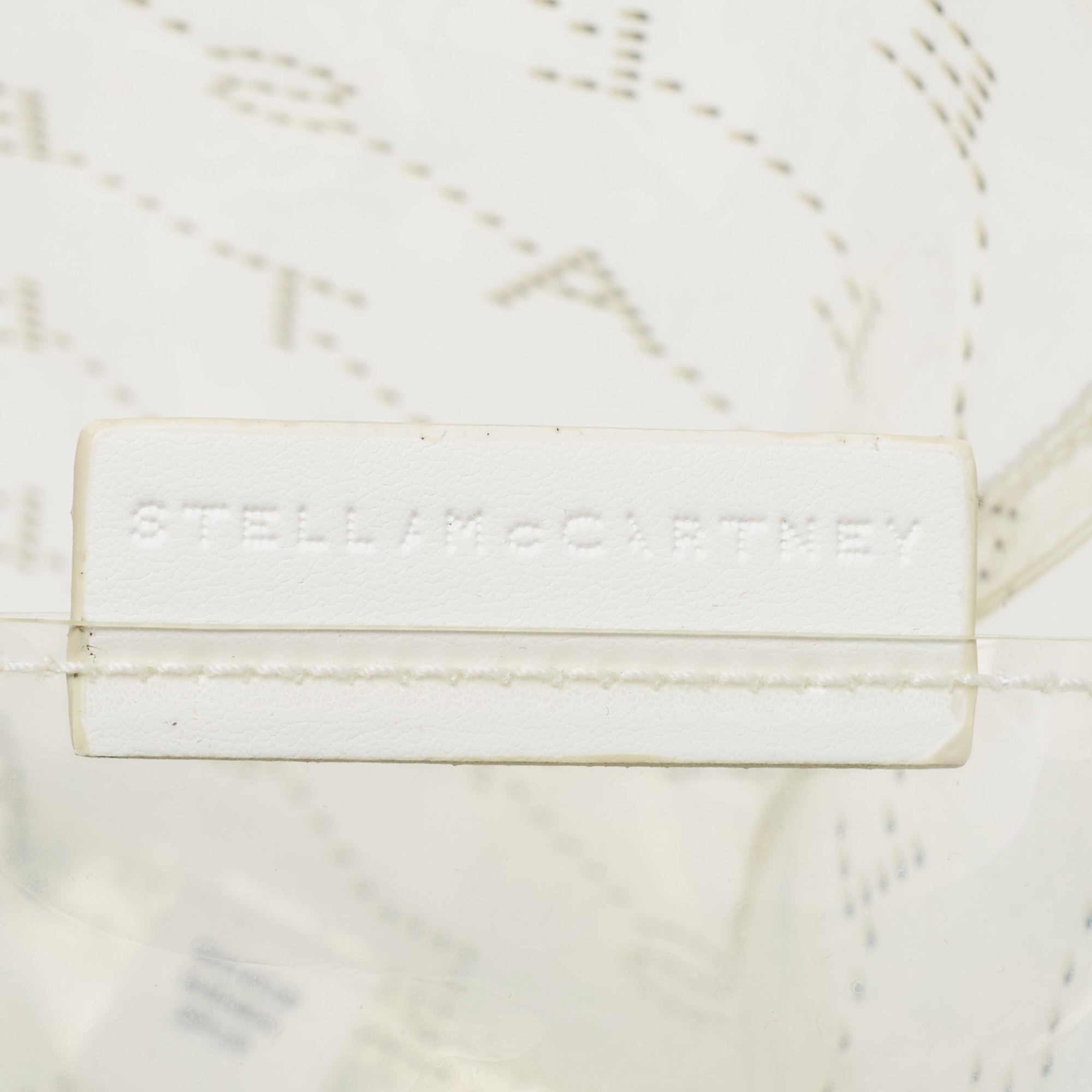 Stella McCartney Clear Monogram PVC Tote