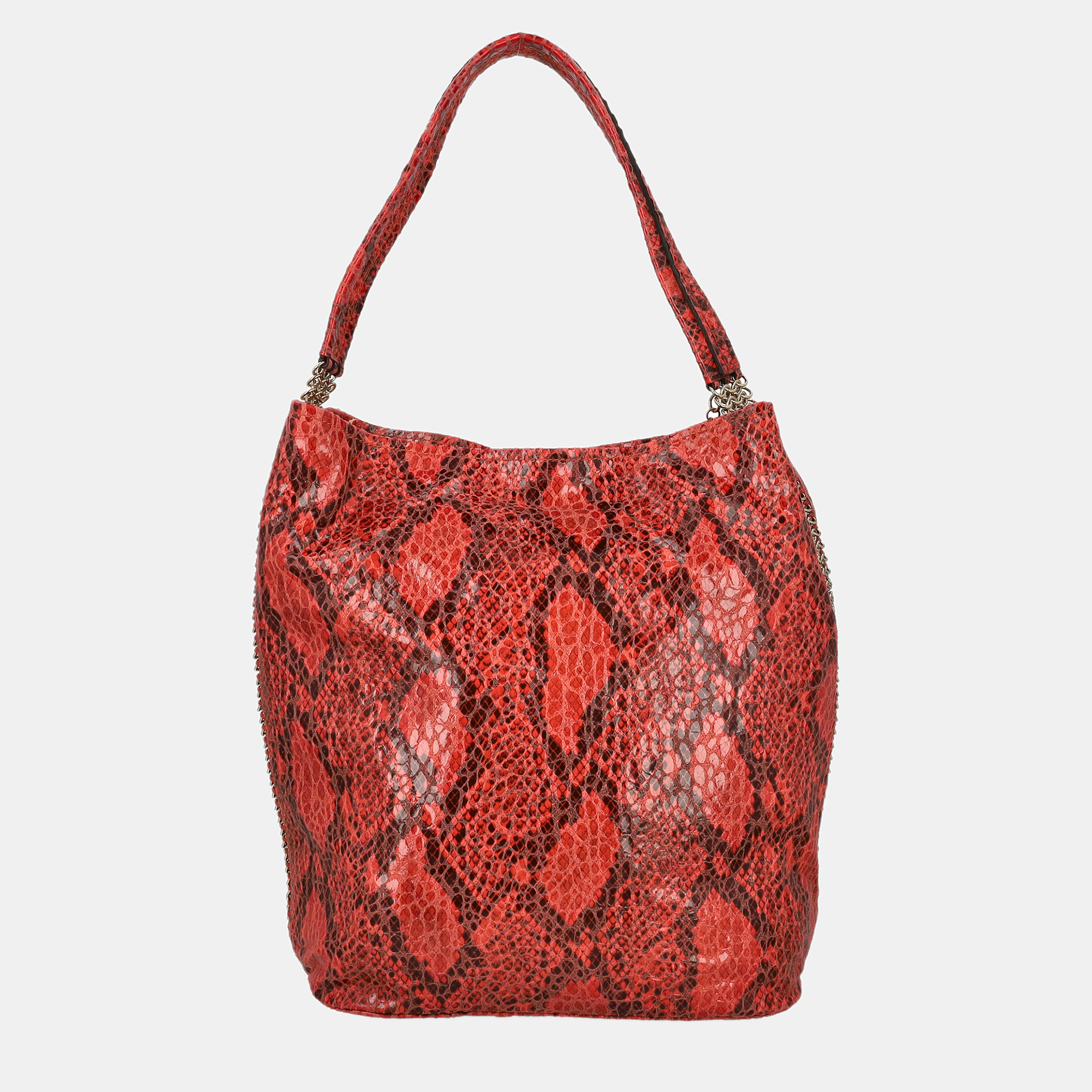 Stella Mccartney  Women's Synthetic Fibers Hobo Bag - Red - One Size