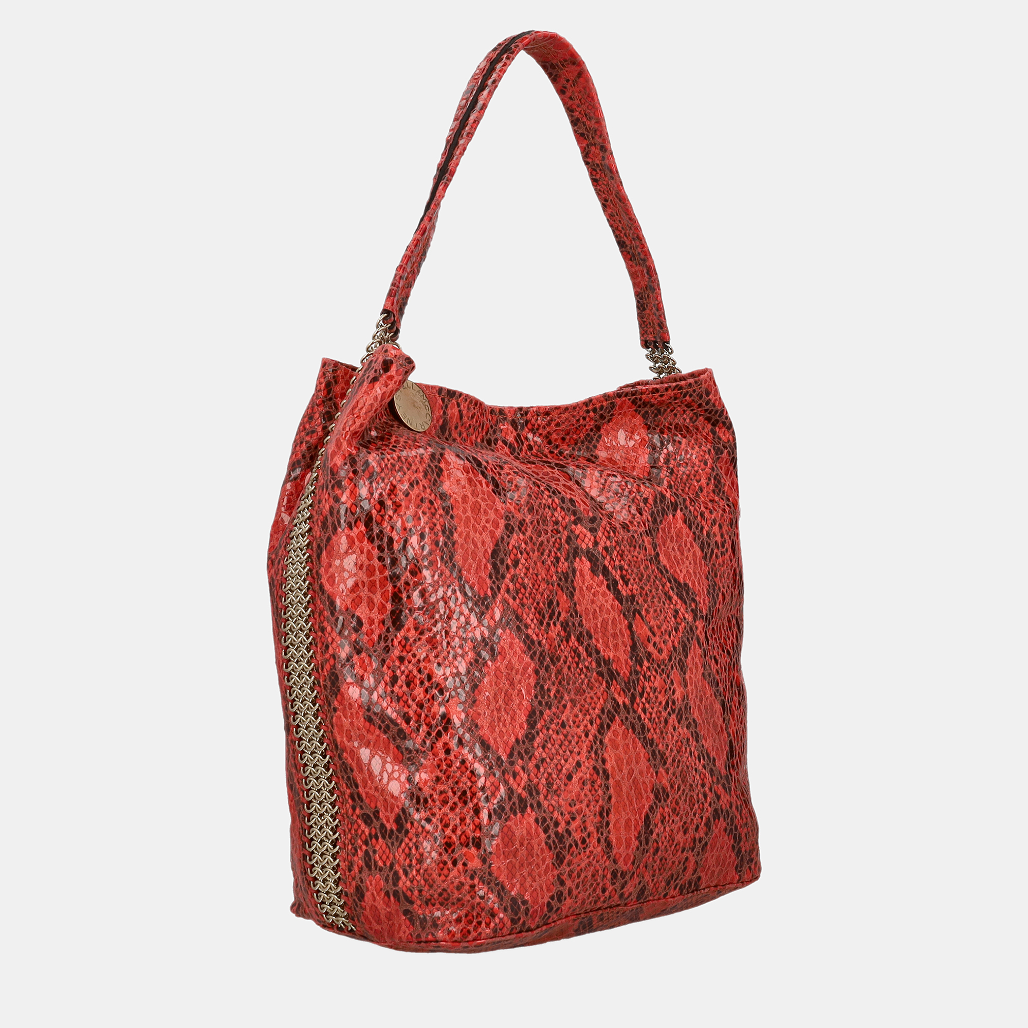Stella Mccartney  Women's Synthetic Fibers Hobo Bag - Red - One Size
