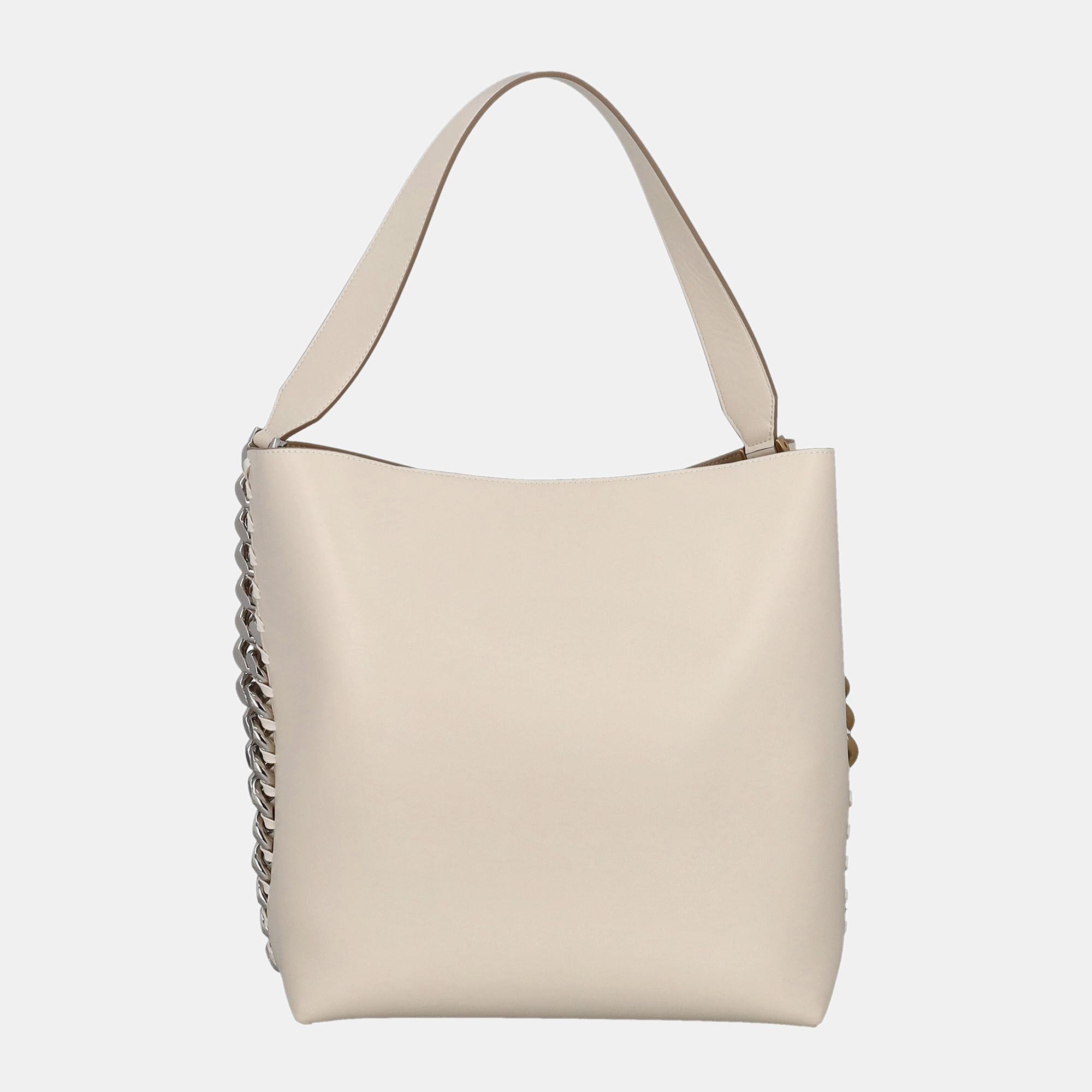 Stella Mccartney  Women's Synthetic Fibers Shoulder Bag - Ecru - One Size
