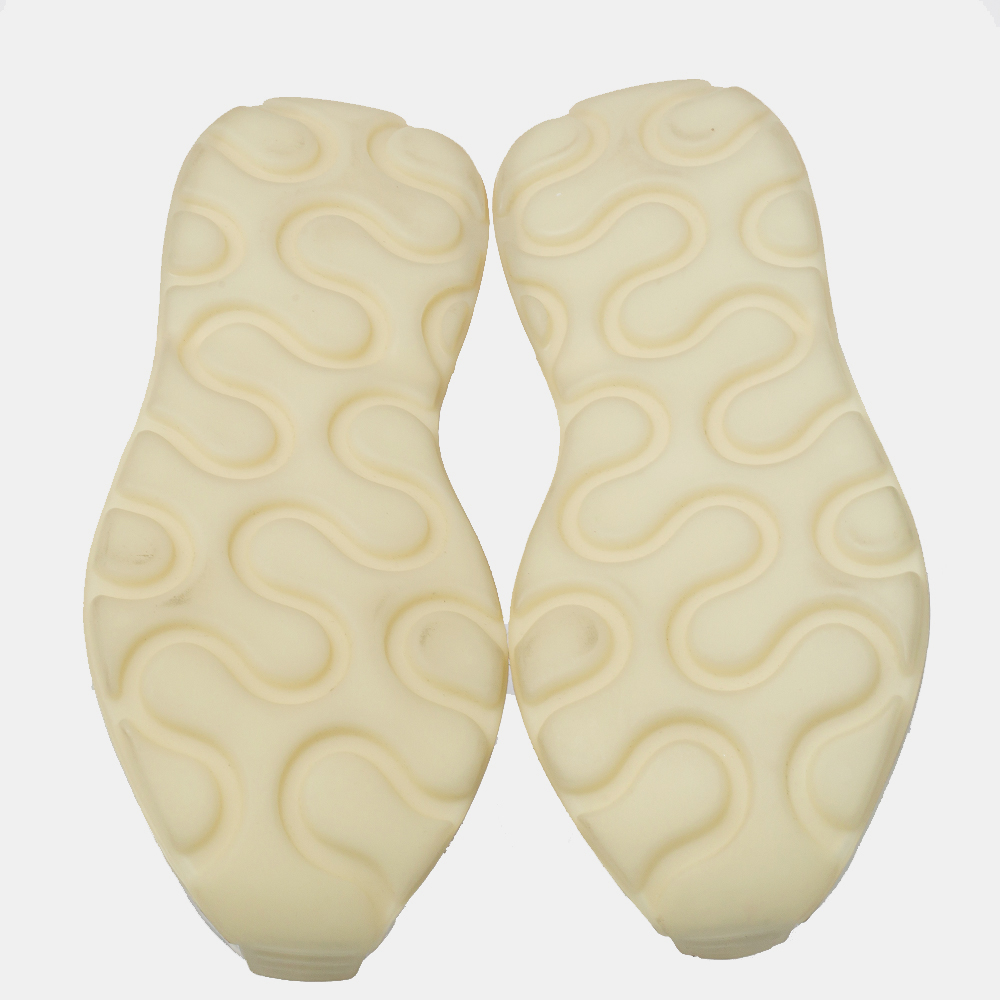 Stella McCartney White PVC Eclypse Sneakers Size 39