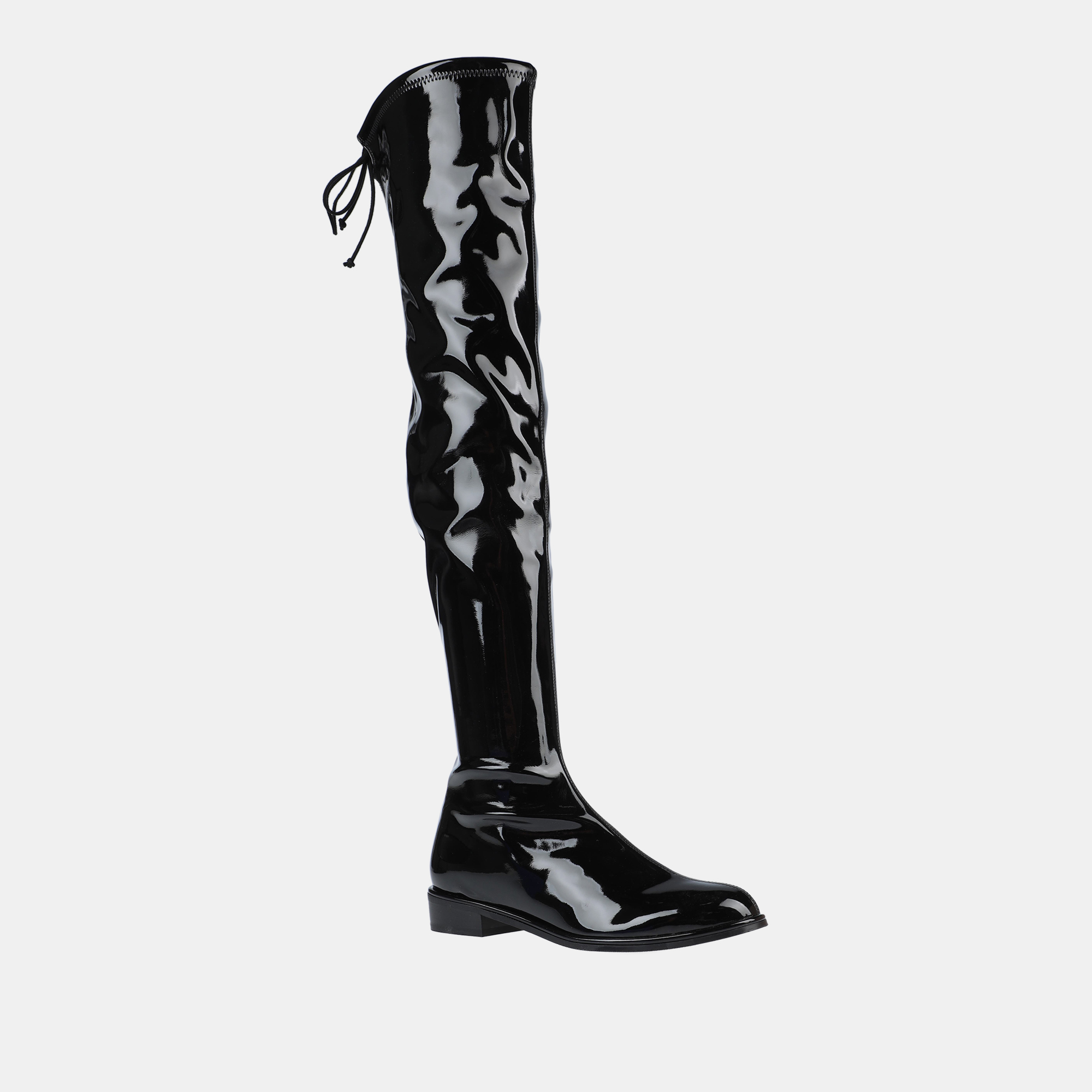 Stuart weitzman patent leather over the knee boots size 37