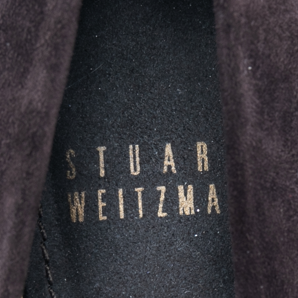 Stuart Weitzman Brown Suede Pumps Size 38
