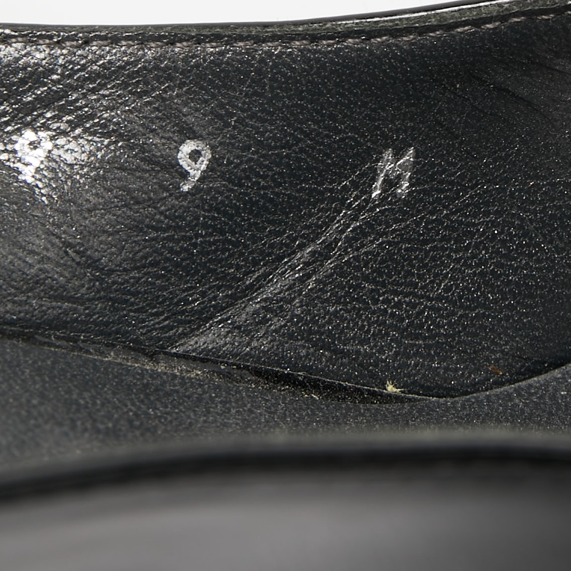 Stuart Weitzman Black Patent Leather Slingback Pumps Size 39.5