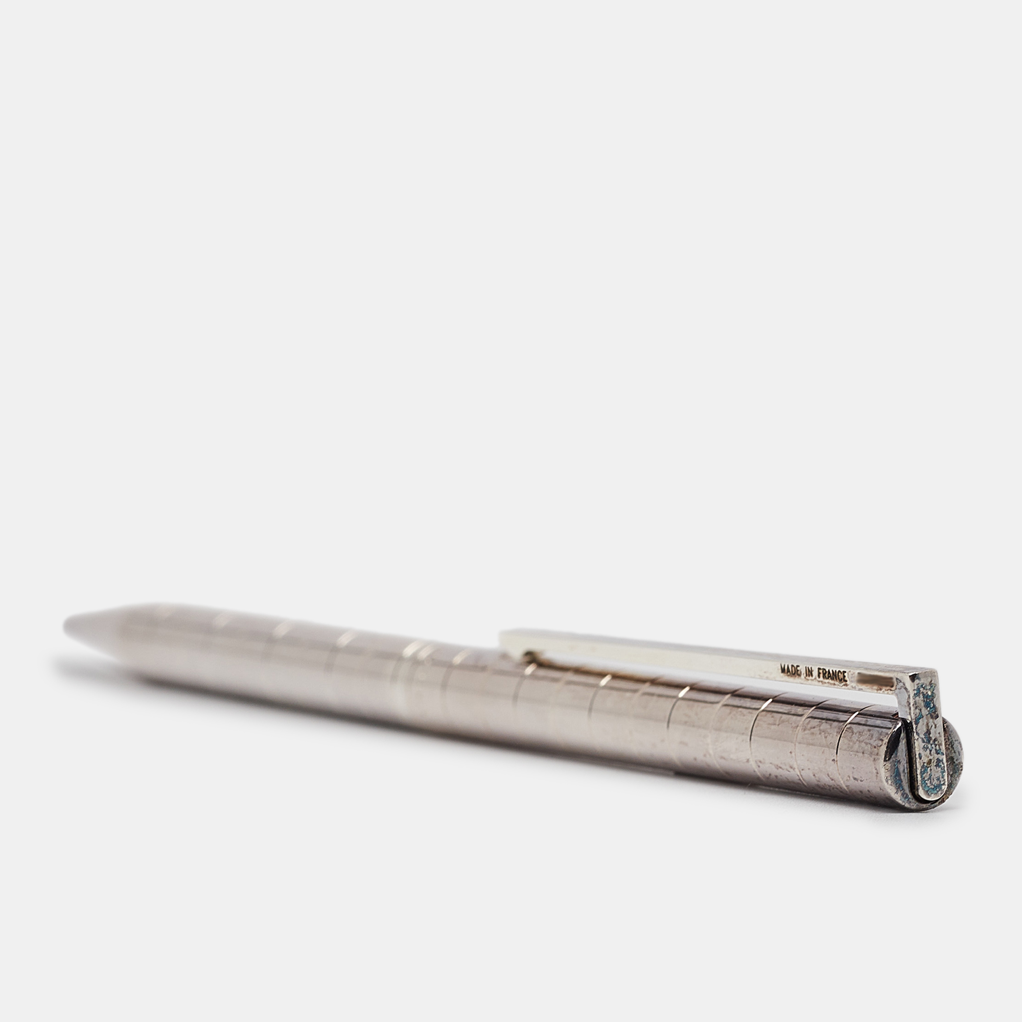 S.T. Dupont Silver Tone Ballpoint Pen