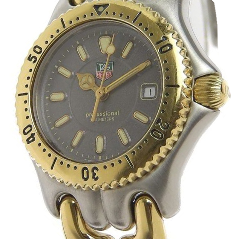 Tag Heuer Gray Gold Plated Stainless Steel Professional WG1320-0 Women's Wristwatch, Grey
Tag Heuer Gray Gold Plated Stainless Steel Professional WG1320-0 Women's Wristwatch, Grey