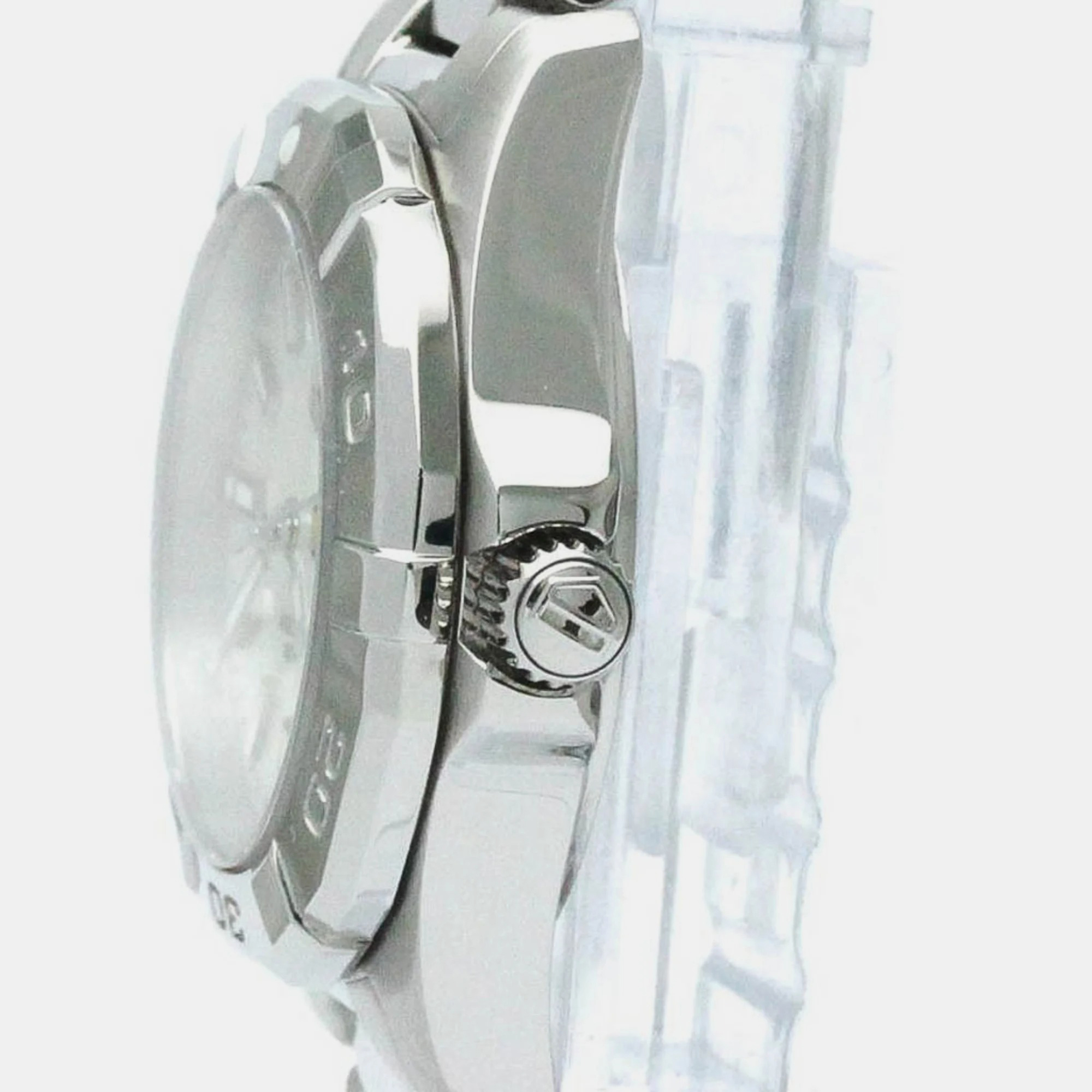 Tag Heuer White Shell Stainless Steel Aquaracer WBD1411 Quartz Women's Wristwatch 27 Mm