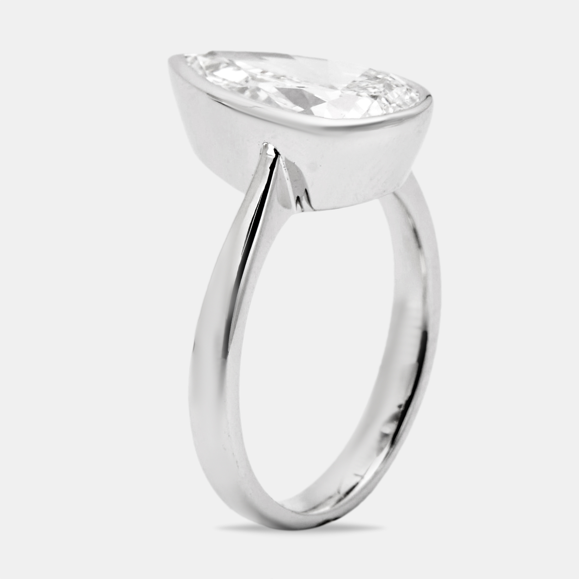 3.00 cts Pear Brilliant Cut Lab Grown Diamond 18k White Gold Ring Size
3.00 cts Pear Brilliant Cut Lab Grown Diamond 18k White Gold Ring Size
