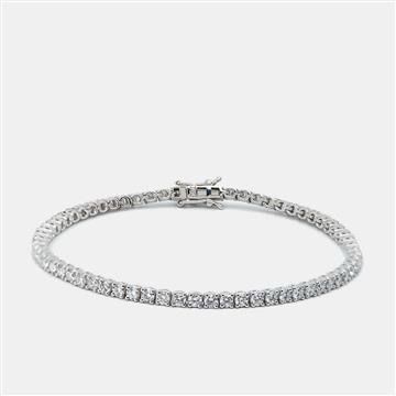 3.50 cts Round Brilliant Cut Lab Grown Diamonds 18k White Gold Tennis Bracelet
3.50 cts Round Brilliant Cut Lab Grown Diamonds 18k White Gold Tennis Bracelet