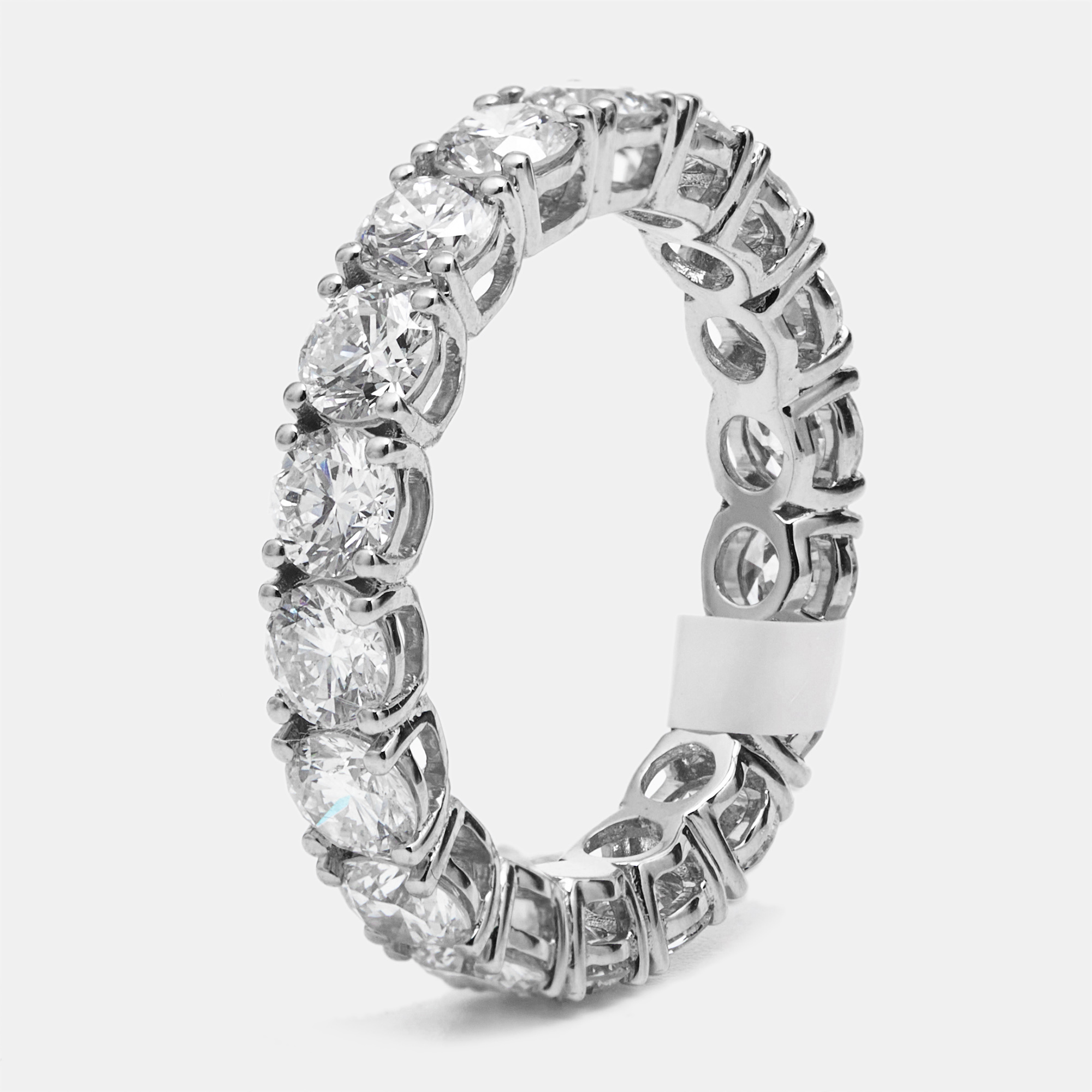 3.60 cts Round Brilliant Lab Grown Diamonds 18k White Gold Eternity Band Ring Size
3.60 cts Round Brilliant Lab Grown Diamonds 18k White Gold Eternity Band Ring Size