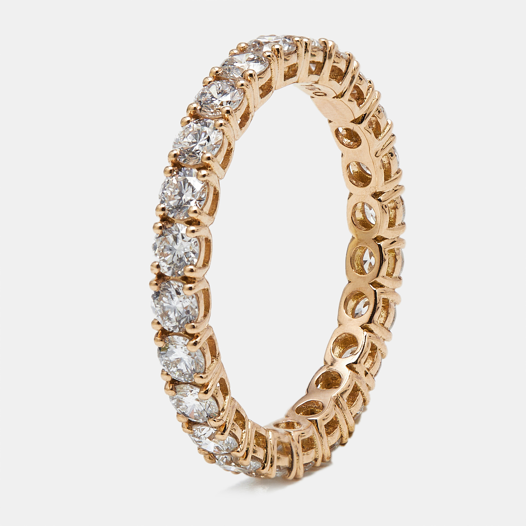 1.25 cts Round Brilliant Lab Grown Diamonds 18k Rose Gold Eternity Band Ring Size
1.25 cts Round Brilliant Lab Grown Diamonds 18k Rose Gold Eternity Band Ring Size