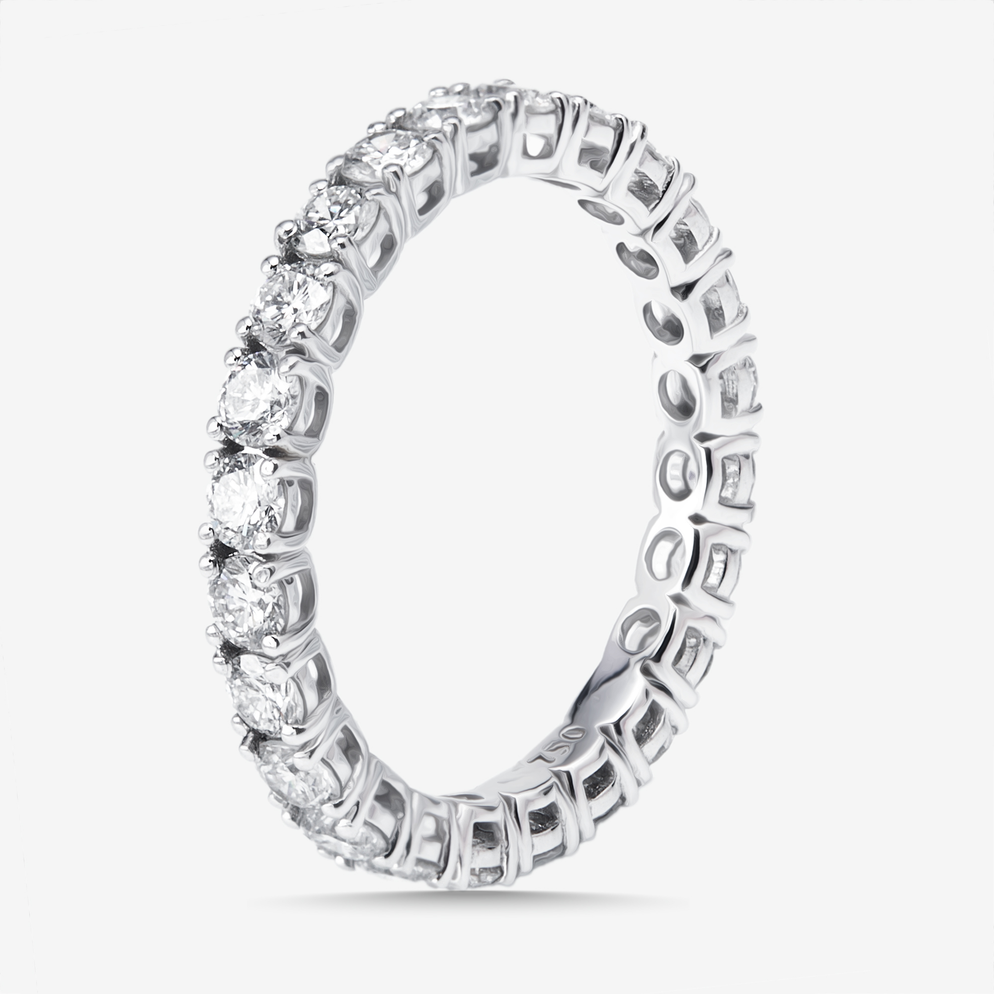 1.5 cts Round Lab Grown Diamonds 18k White Gold Ring Size
1.5 cts Round Lab Grown Diamonds 18k White Gold Ring Size