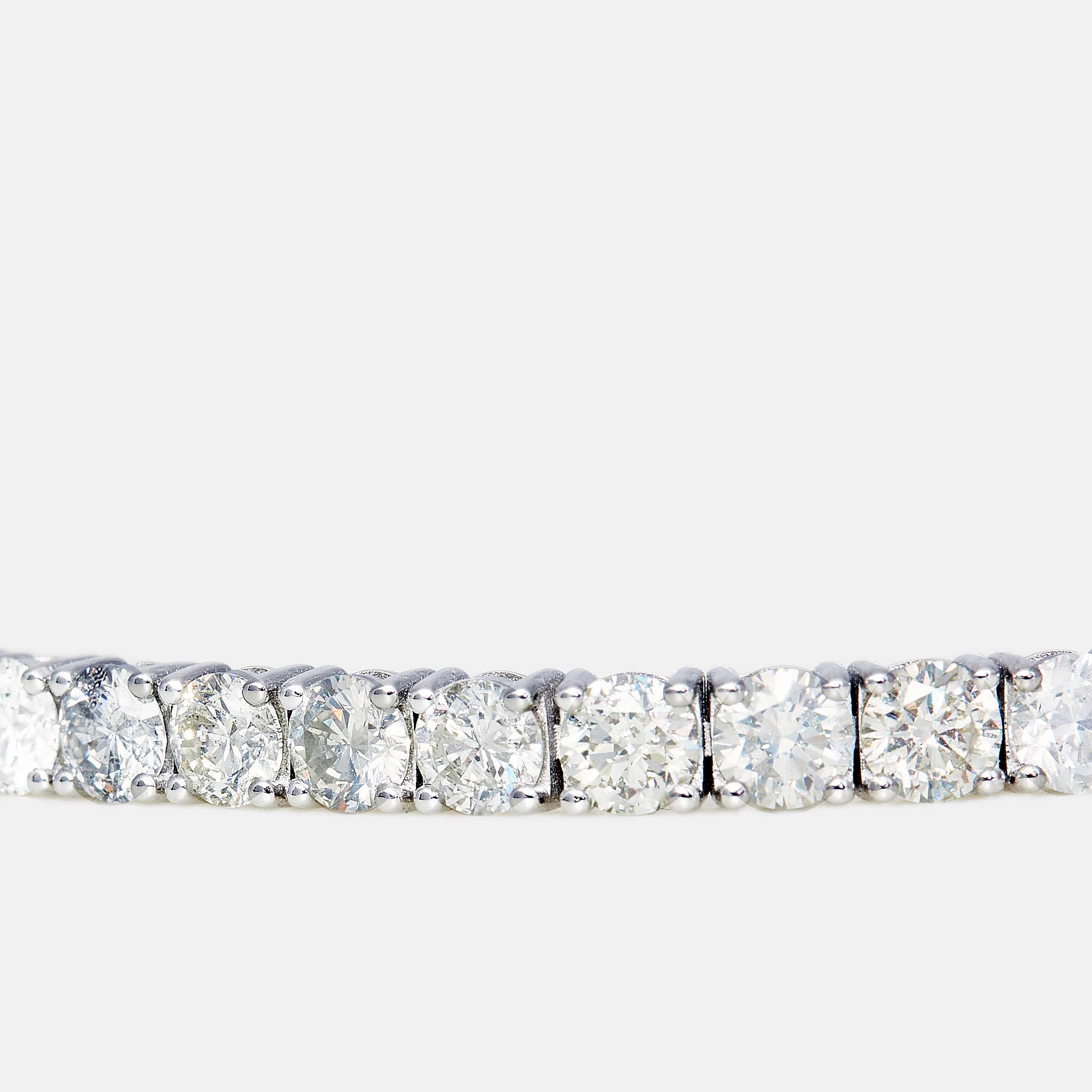 18k White Gold 10 Ct Diamond Bracelet